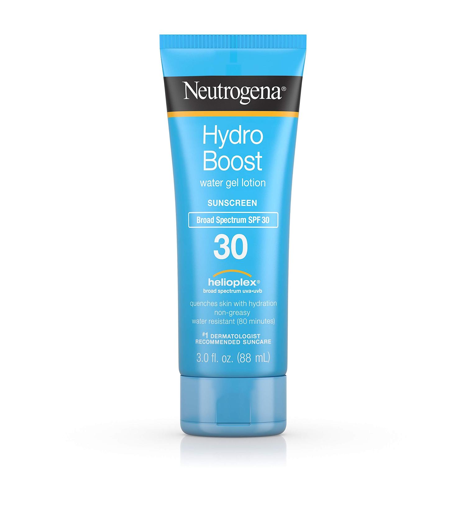 Neutrogena Hydro Boost Water Gel Lotion SPF 30 - 3 fl oz (88 ml) - Buy Online on GoSupps.com