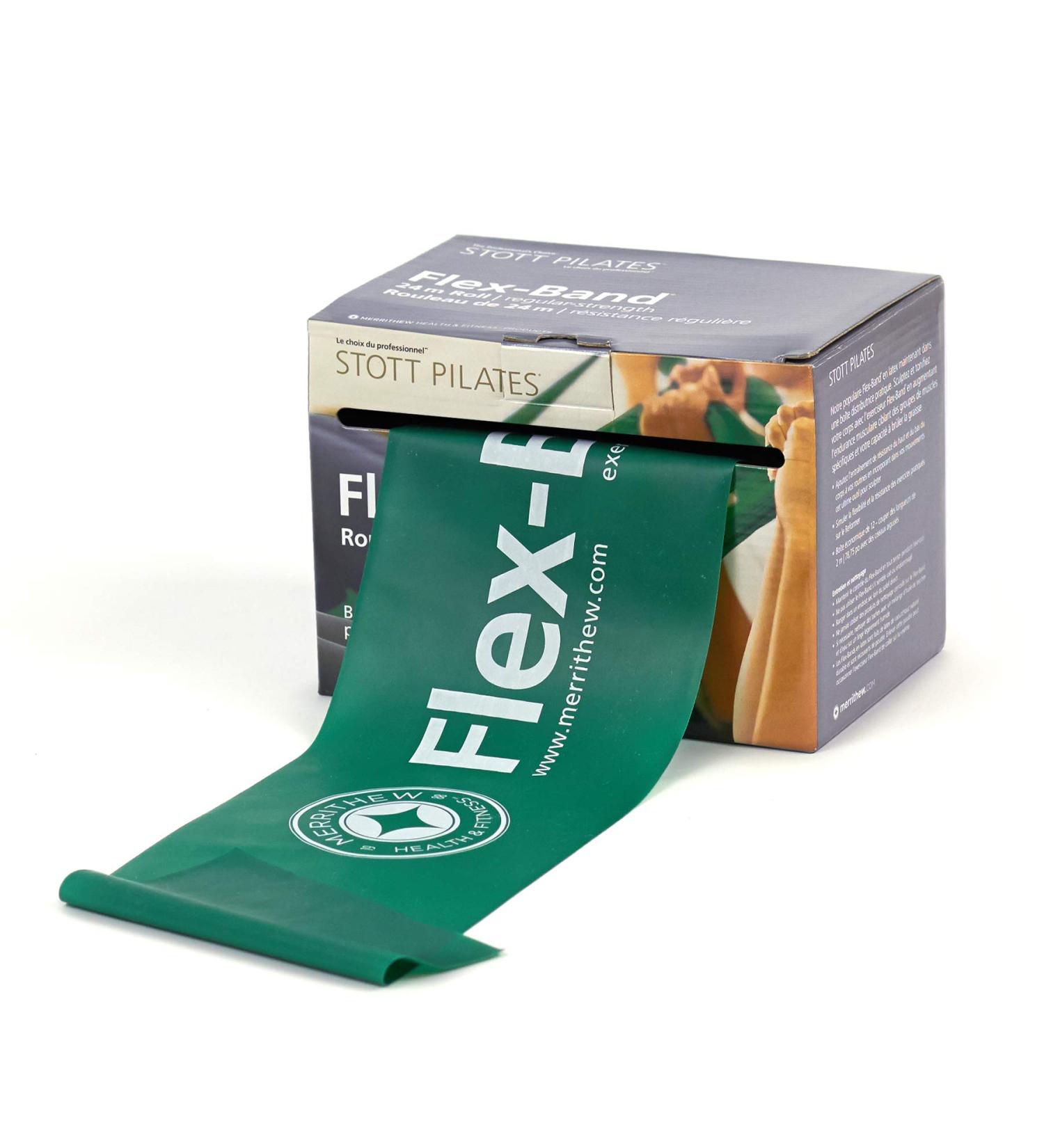 Buy STOTT PILATES Flex Band Roll - Green Regular Strength | International Shipping Available - Buy Online on GoSupps.com