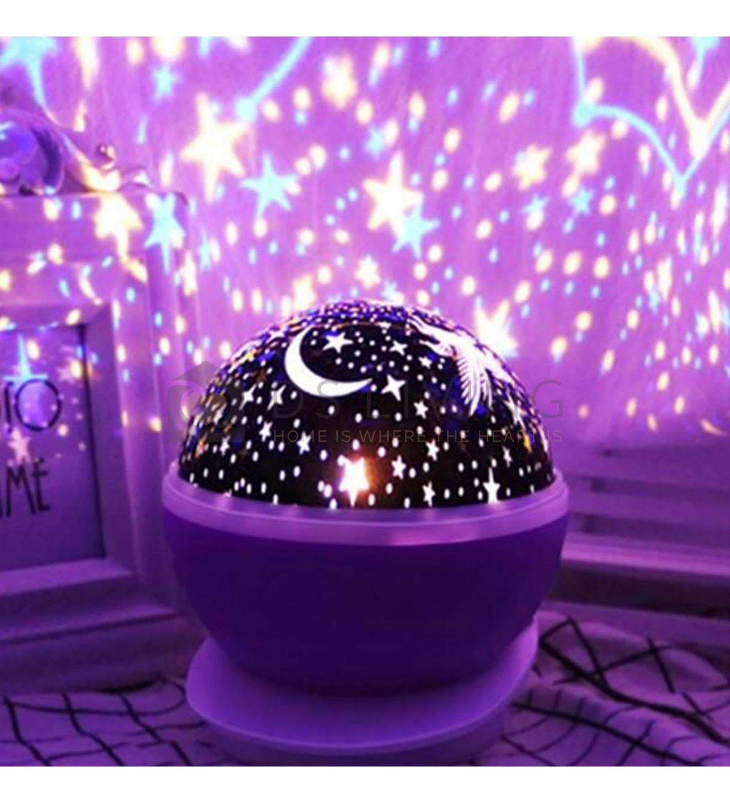 DS Living Star Projector Night Light for Children Kids Baby or Toddler Bedroom Light or Play Room Light (Blue)