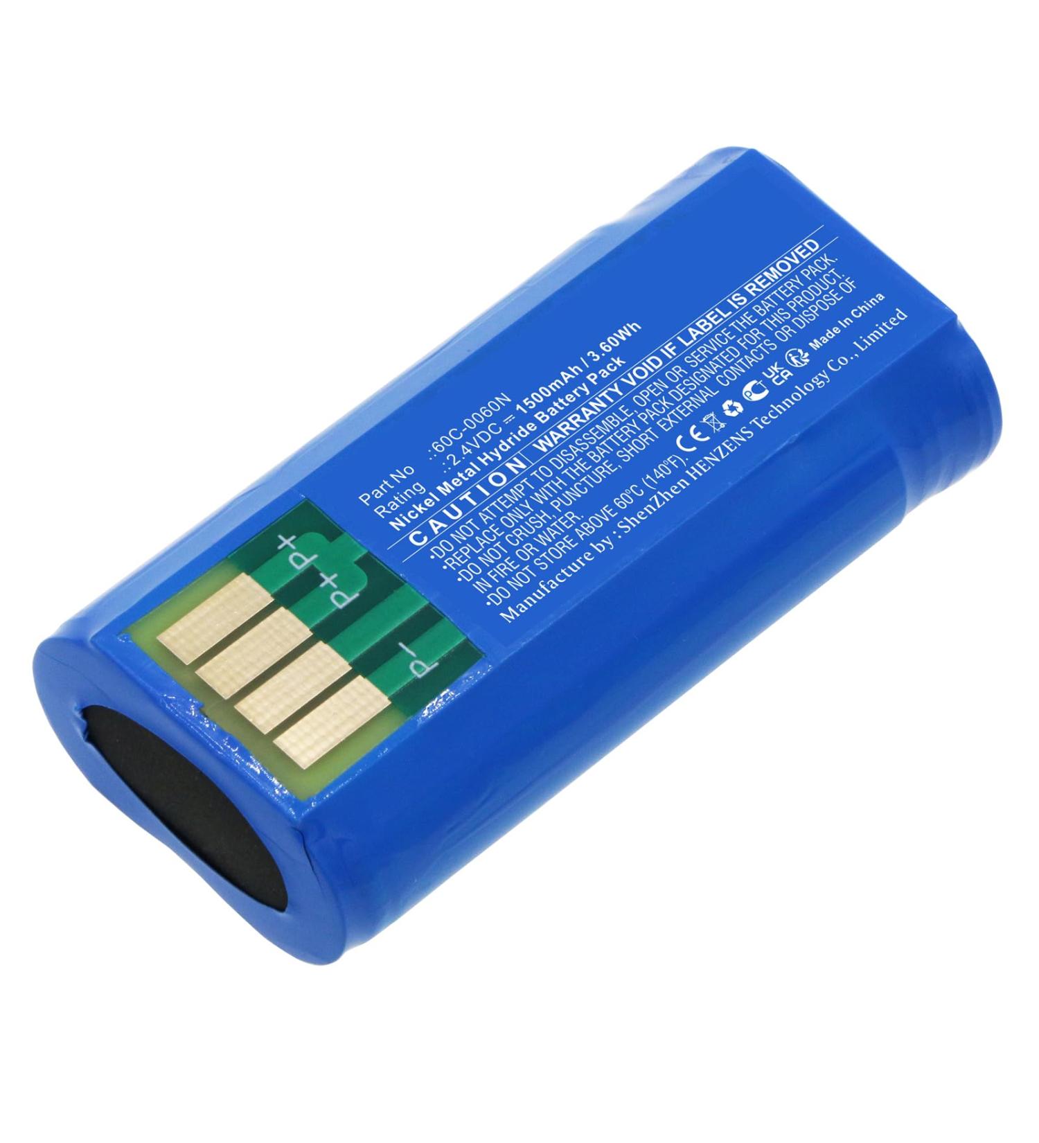 Synergy Digital Remote Control Battery for Cattron Theimeg 60C-0060N | Ni-MH 2.4V 1500mAh Ultra High Capacity Replacement - Buy Online on GoSupps.com