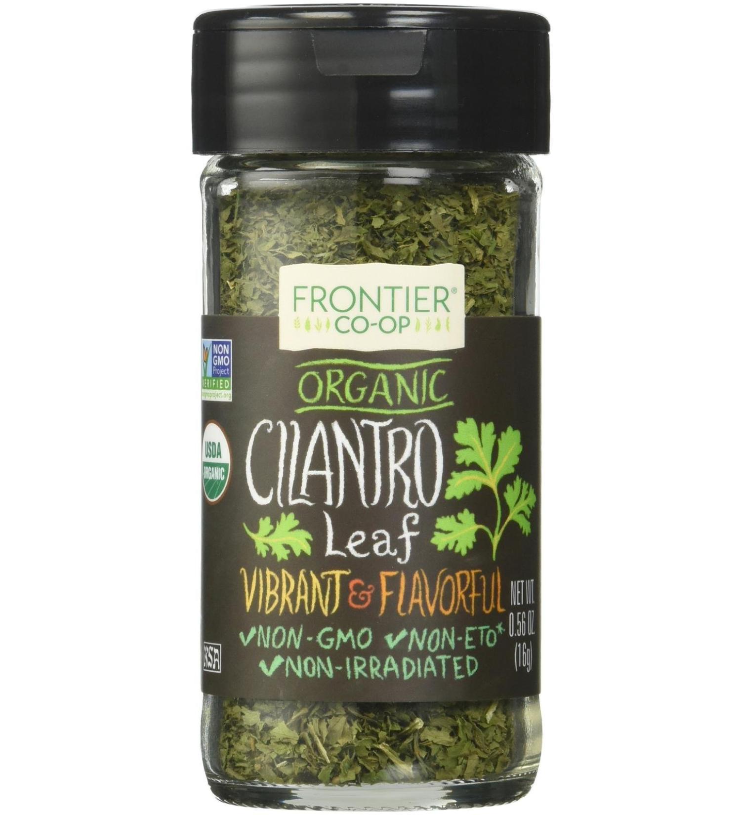 Frontier Organic Cilantro Leaf - Flakes - 0.56 Ounces - Buy Online on GoSupps.com