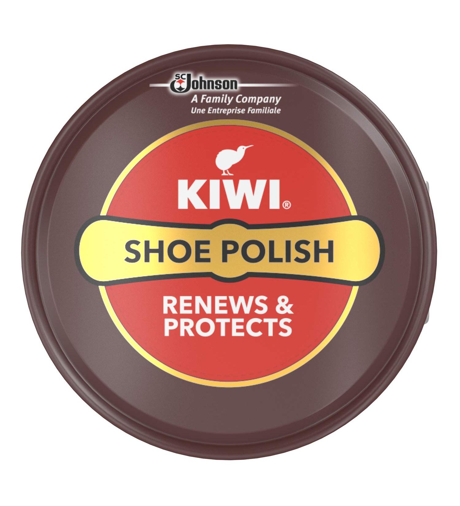 Kiwi Shoe Polish Renew Protect & Nourish Leather Shoes Dark Tan 50 ml Pack of 1