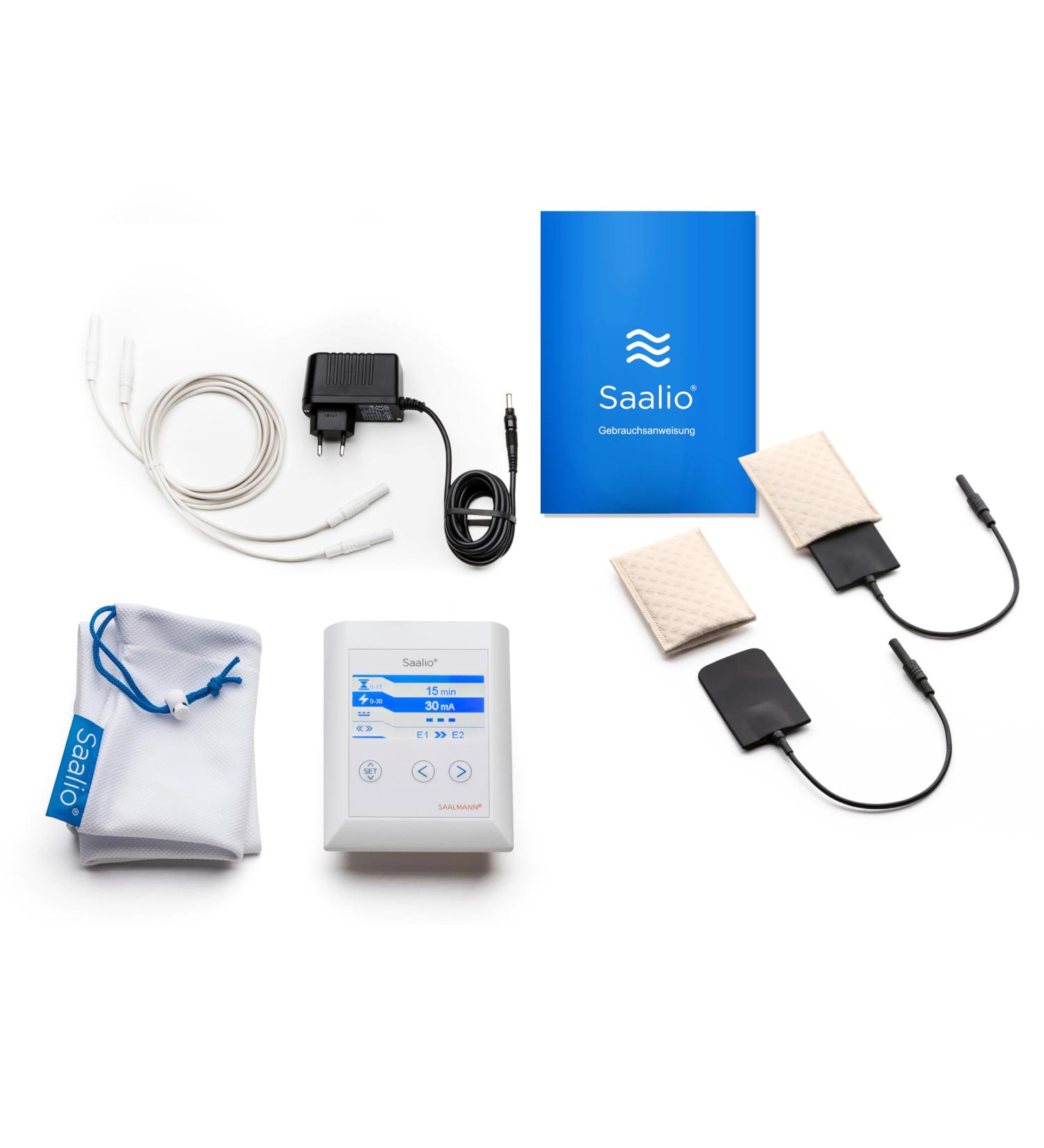 Saalio AX Set - Effective Iontophoresis Device for Underarm Sweat Relief | International Shipping Available - Buy Online on GoSupps.com