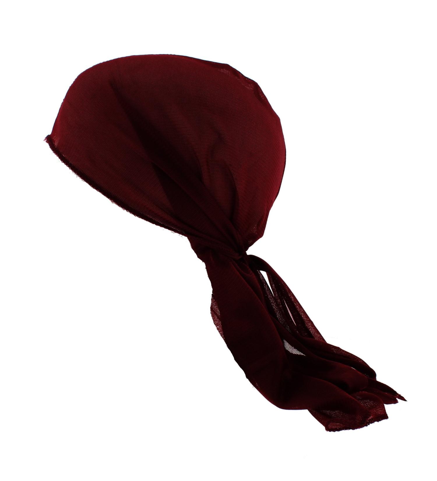 Zac's Alter Ego Durag/Cap/Biker Headscarf/Bandana Burgundy - Buy Online on GoSupps.com