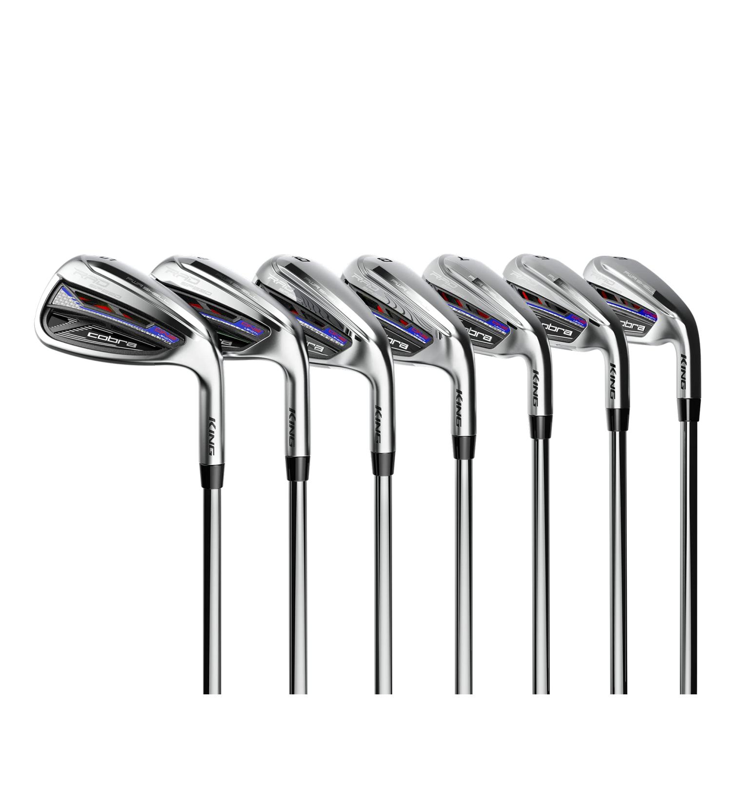 Cobra Golf 2021 Men's Radspeed One Length Iron Set Right KBS Tour 80-90-Wedge Regular 5-GW - Buy Online on GoSupps.com