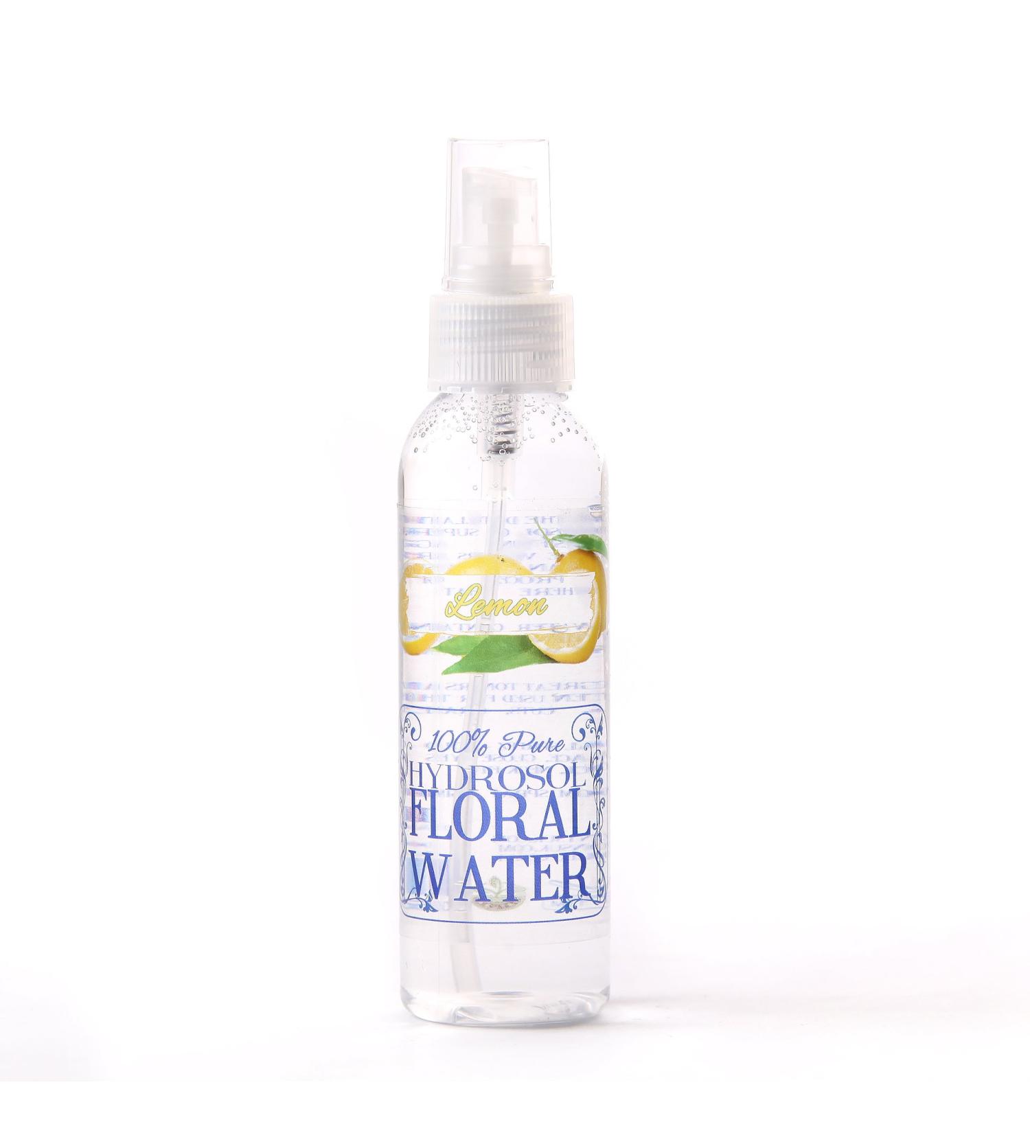 Mystic Moments Lemon Hydrosol Floral Water with Spray Cap - 125ml - Buy Online on GoSupps.com