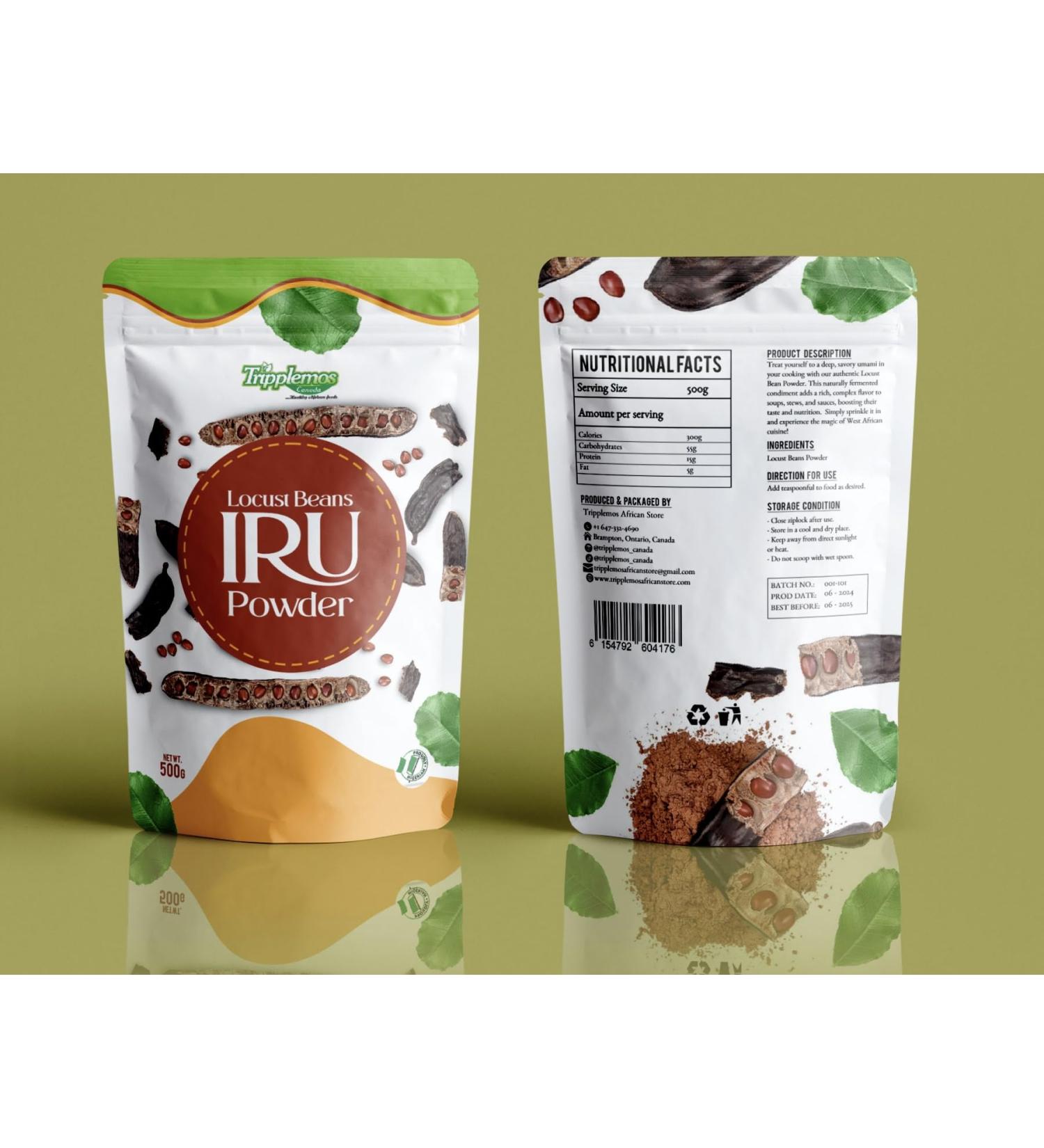 Locust Beans Iru Powder 500g