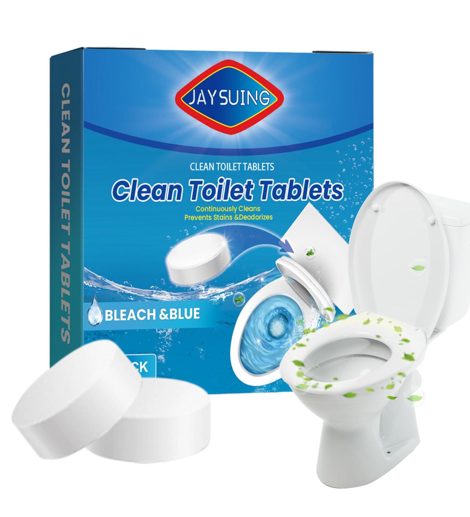 Toilet Tank Cleaner Tablets Household Toilet Cleaners | Toilet Tablet for Powerful Cleaning Foam Design Cleans Urine Stains for Toilet Cleaning Sink and More Thaely - Buy Online on GoSupps.com