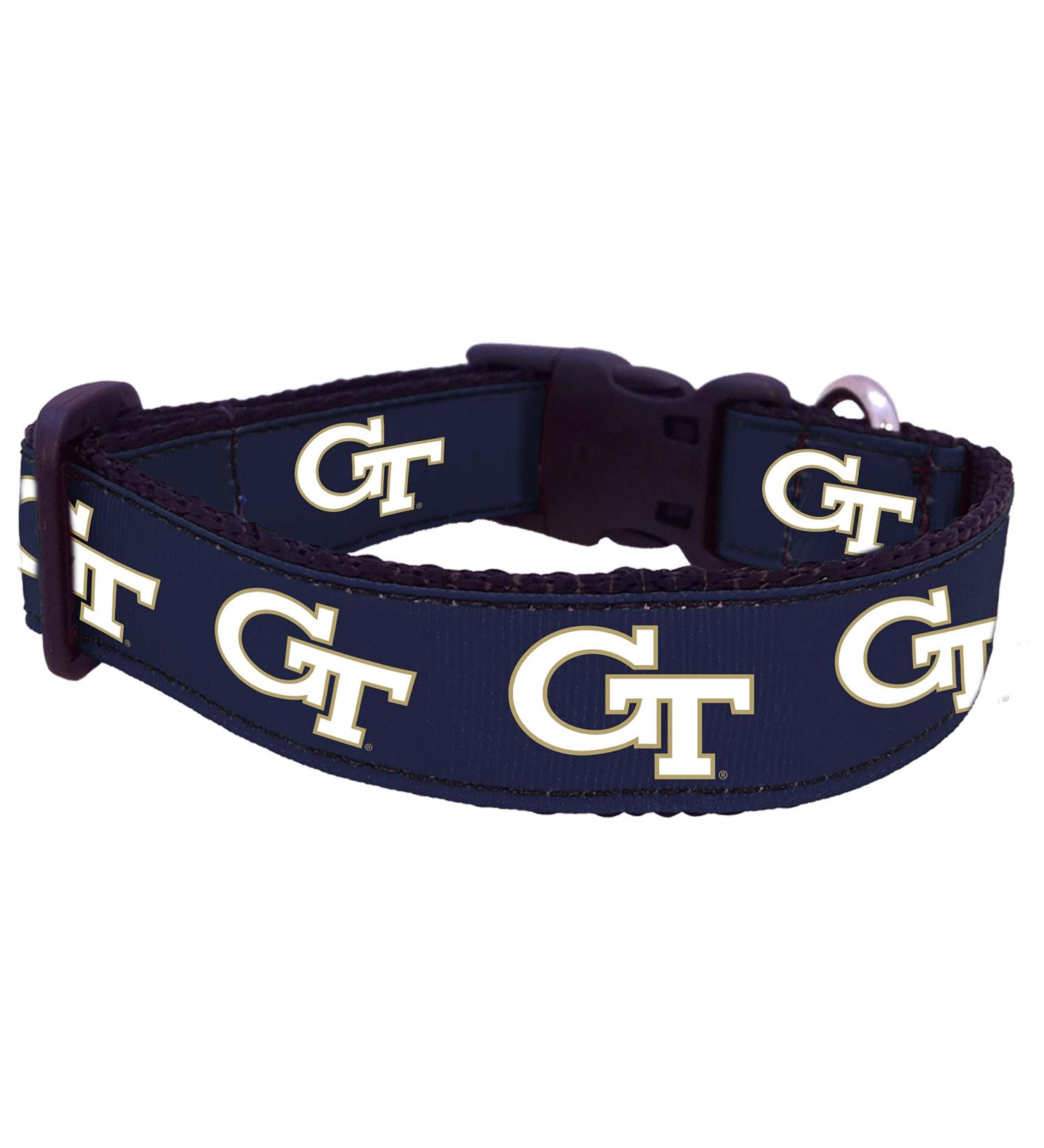 NCAA Georgia Tech Yellow Jackets Dog Collar - Team Color (Small) - Buy Online on GoSupps.com