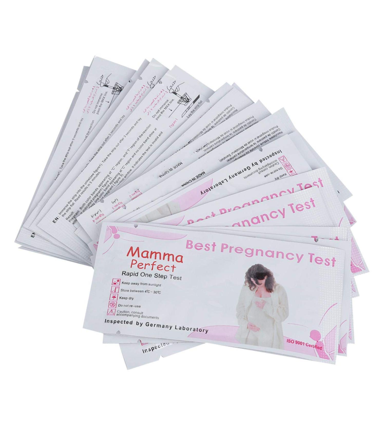 Early Pregnancy Test Strips - High Precision 20PCS for Women | Fast & Reliable Results - Buy Online on GoSupps.com