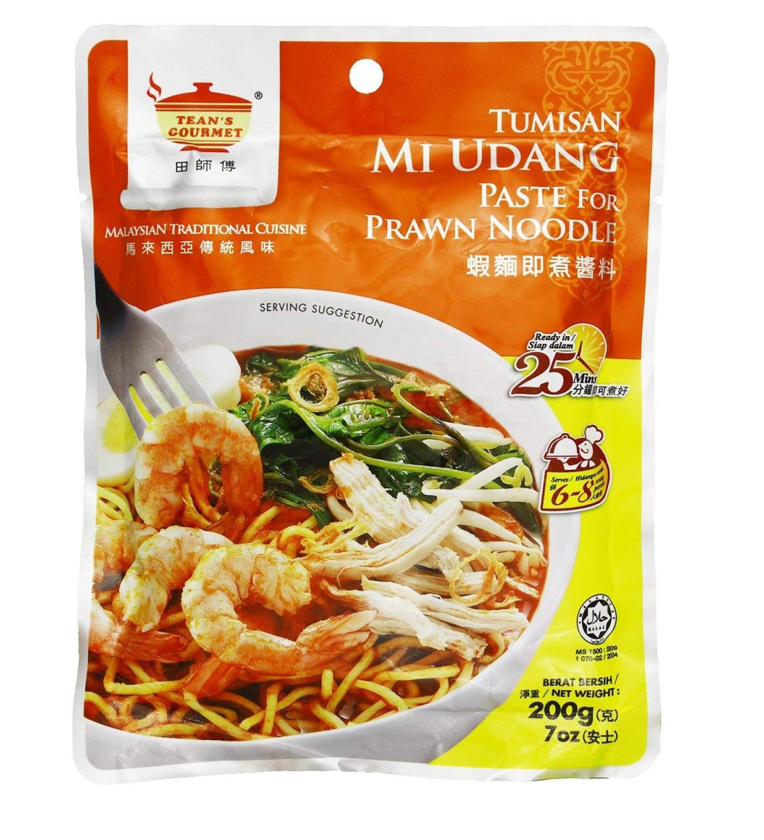 Tean's Gourmet Prawn Noodle Paste 200 g