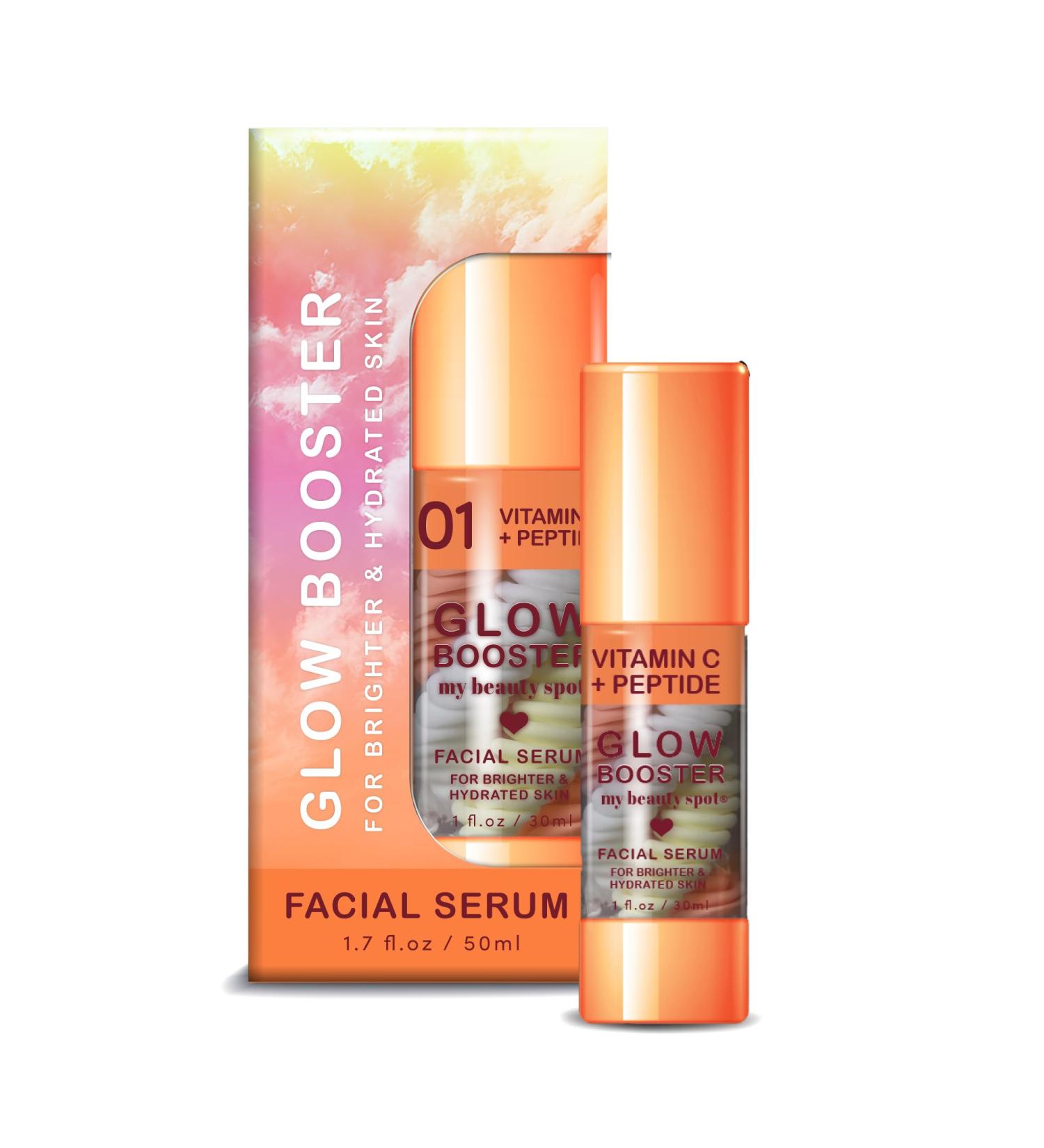 My Beauty Spot Vitamin C Face Serum with Niacinamide for Skin Hydration Anti-Aging Face Serum for Women Niacinamide Serum 50 ml Vitamin C + Peptides