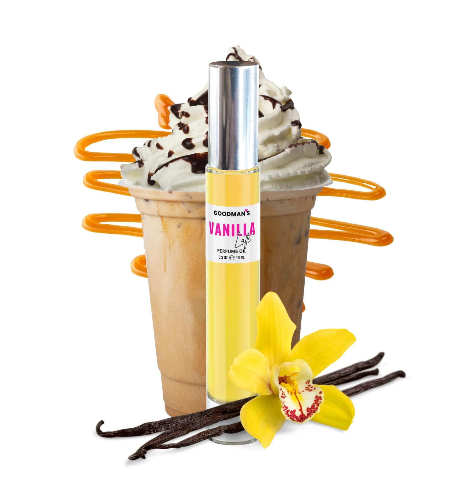 Goodman's Women Perfume Roll-On Fragrance Oil Long Lasting Luxury Rollerball Mini Perfume Alcohol Free 10ml (Vanilla Latte) - Buy Online on GoSupps.com