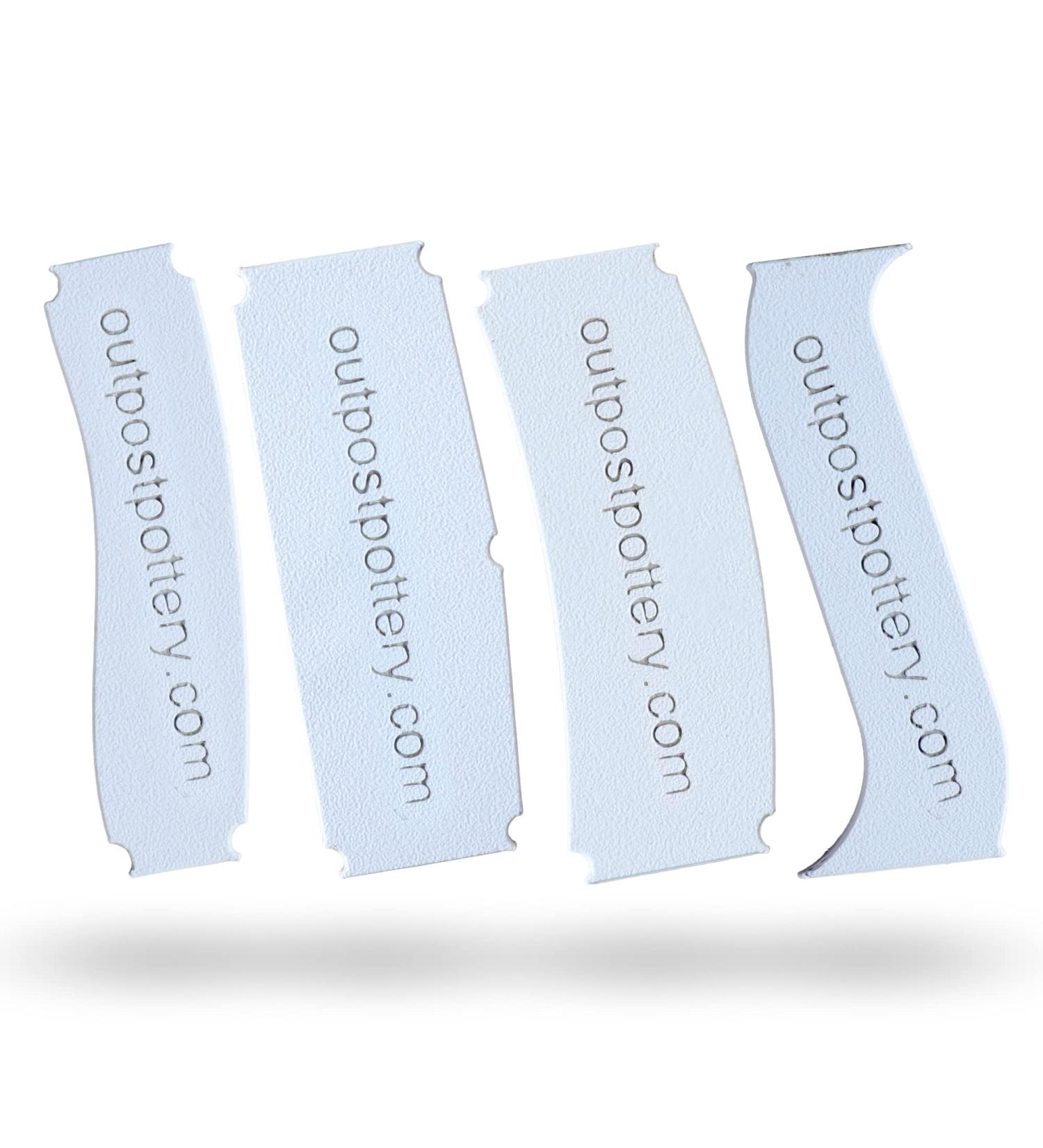 OUTPOST POTTERY Profile Ribs Mug Bundle - 4 Profile Ribs - 9 Profiles - 12cm Tall - Consistent Shape Tool for Making Mugs - Buy Online on GoSupps.com
