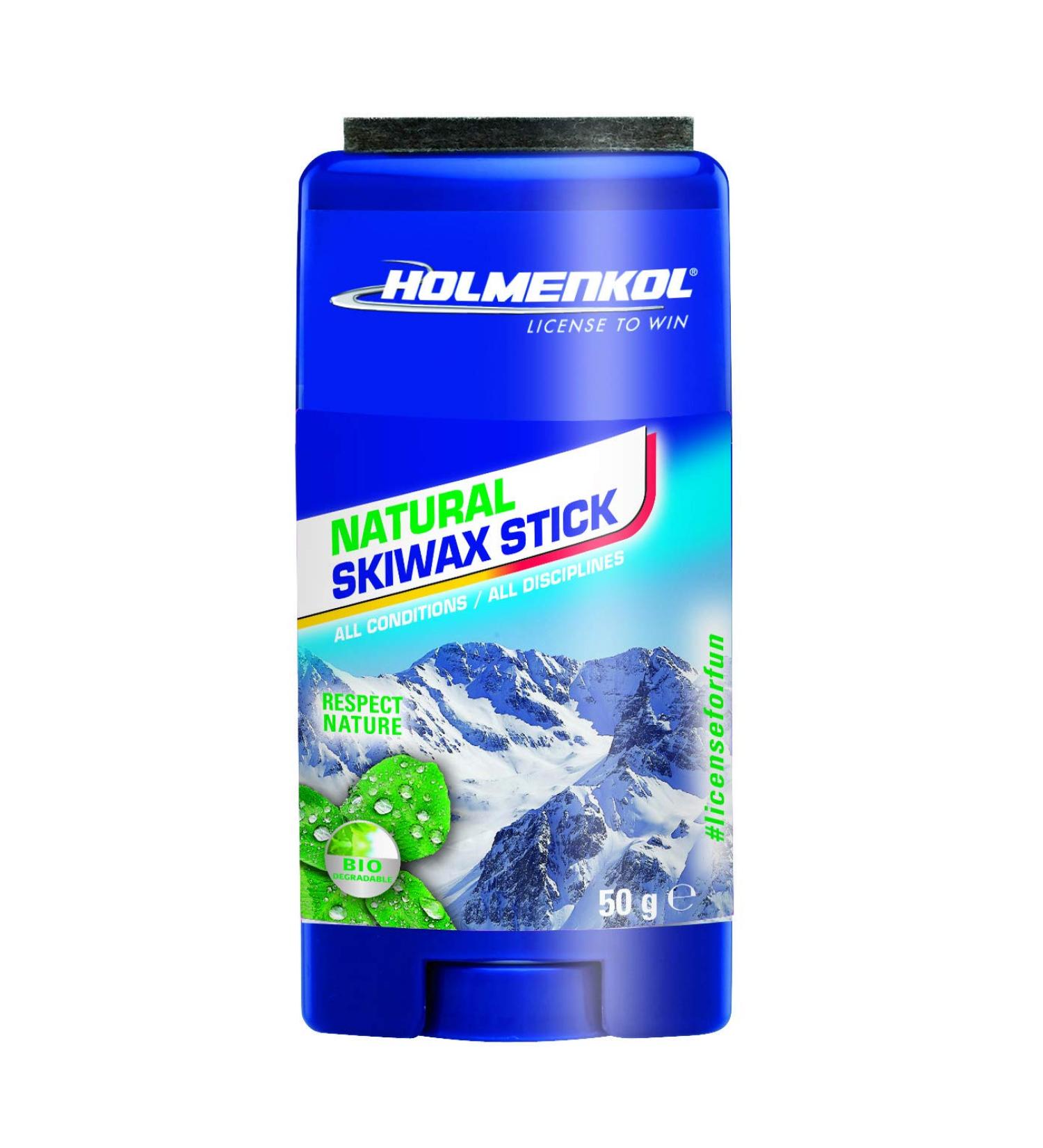 Holmenkol Natural Skiwax Stick 50 g neutral 50 g (1 pack)