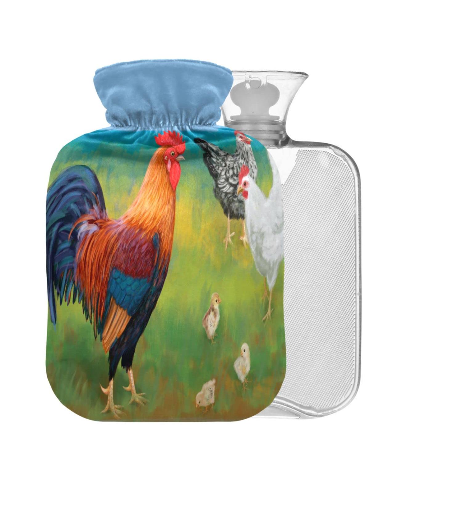 Buy 1L BPA-Free Hot Water Bottles with Cover | Small Pain Relief Bags for Bed Hands & Feet - International Shipping - Buy Online on GoSupps.com