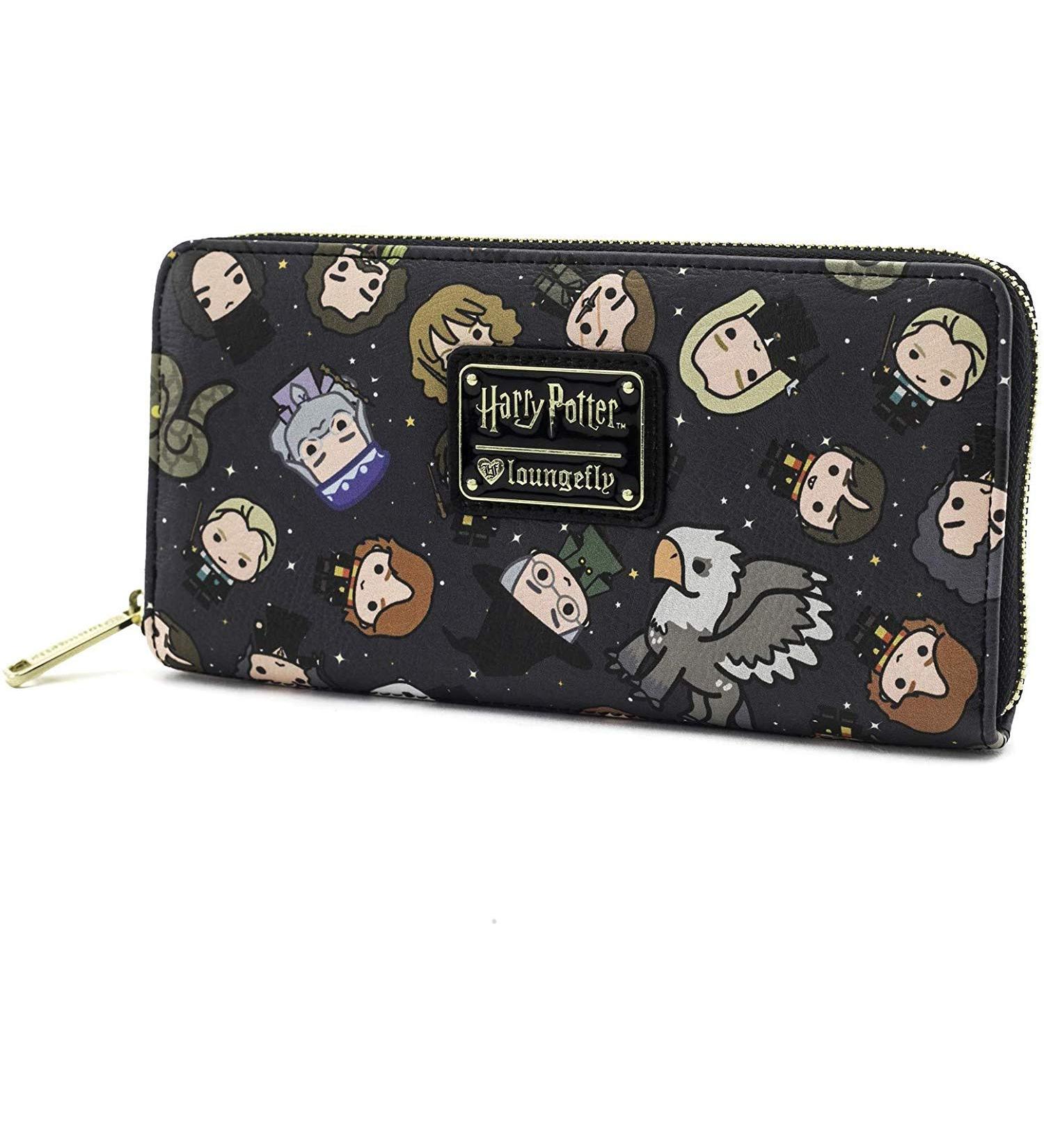 Harry Potter Wallet Chibi Characters Loungefly 20x10x2cm grey