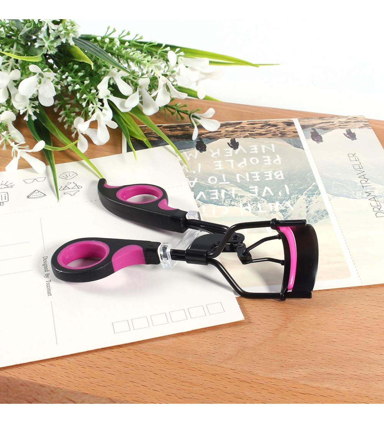 Eyelash Curler Stainless Steel Makeup Tool for Women False Lash Styling Suitable for All Eye Shapes Making Eyelash Curling More - Buy Online on GoSupps.com