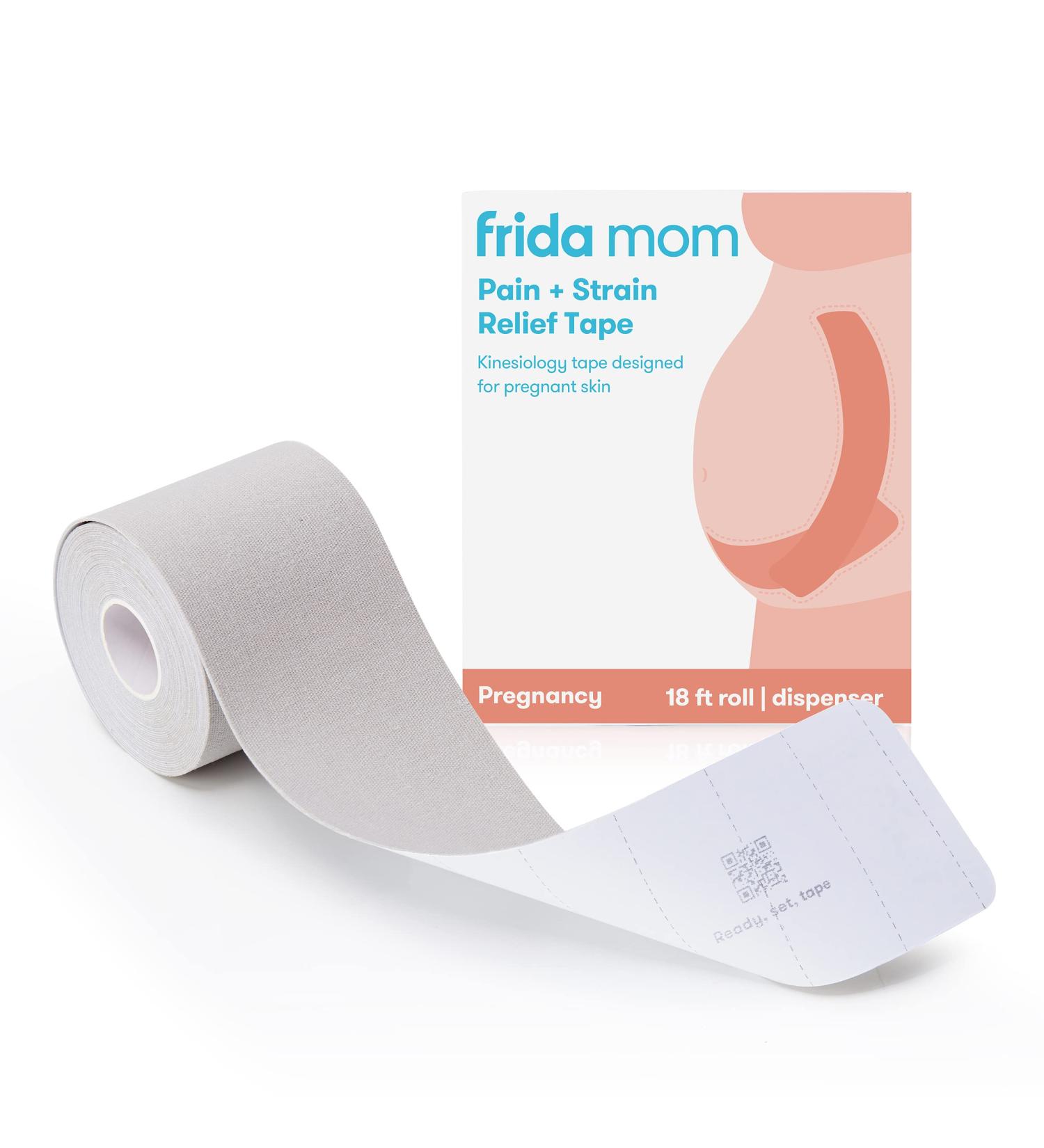 Frida Mom Pregnancy Belly Band Tape | Maternity Belly Support + Pain Relief | 18ft Roll with Dispenser - Buy Online on GoSupps.com