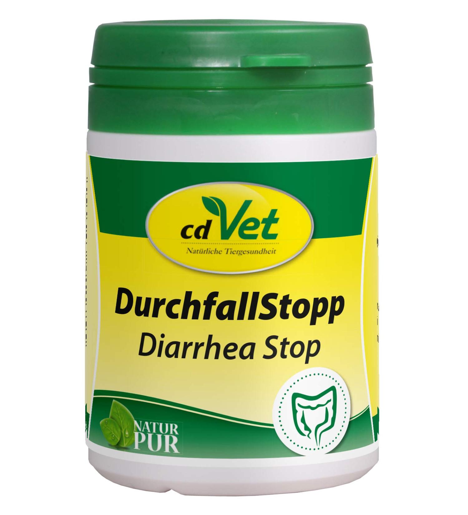 CDVET Natural Products Diarrhea 50 g - dog cat - Diet supplementary feed - Resorption disorder in the intestine - forms protective barrier - binding of toxin substances - B -vitamin - Health