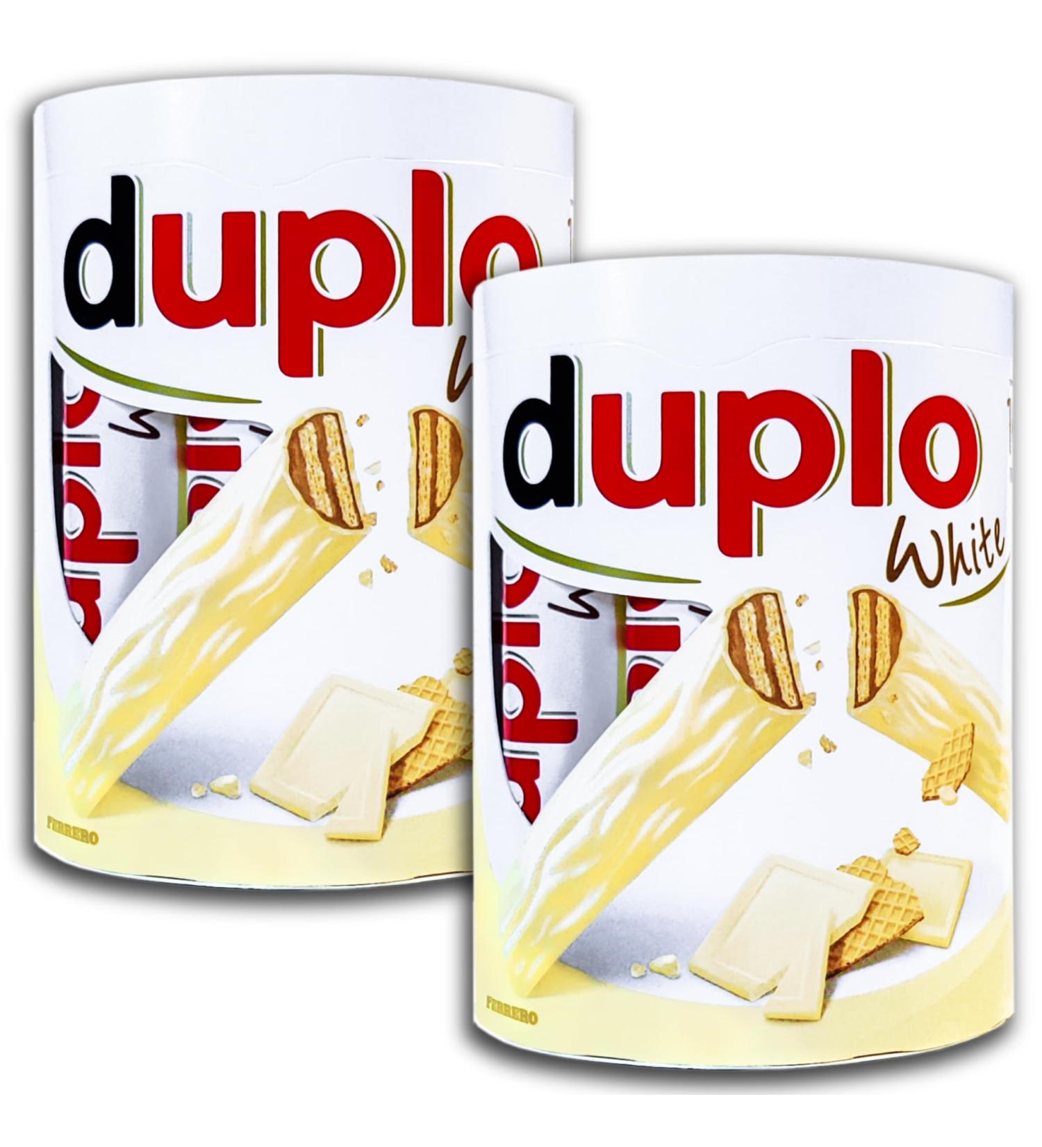 topDeal Lot de 2 barres Duplo White (2 x 182 g)