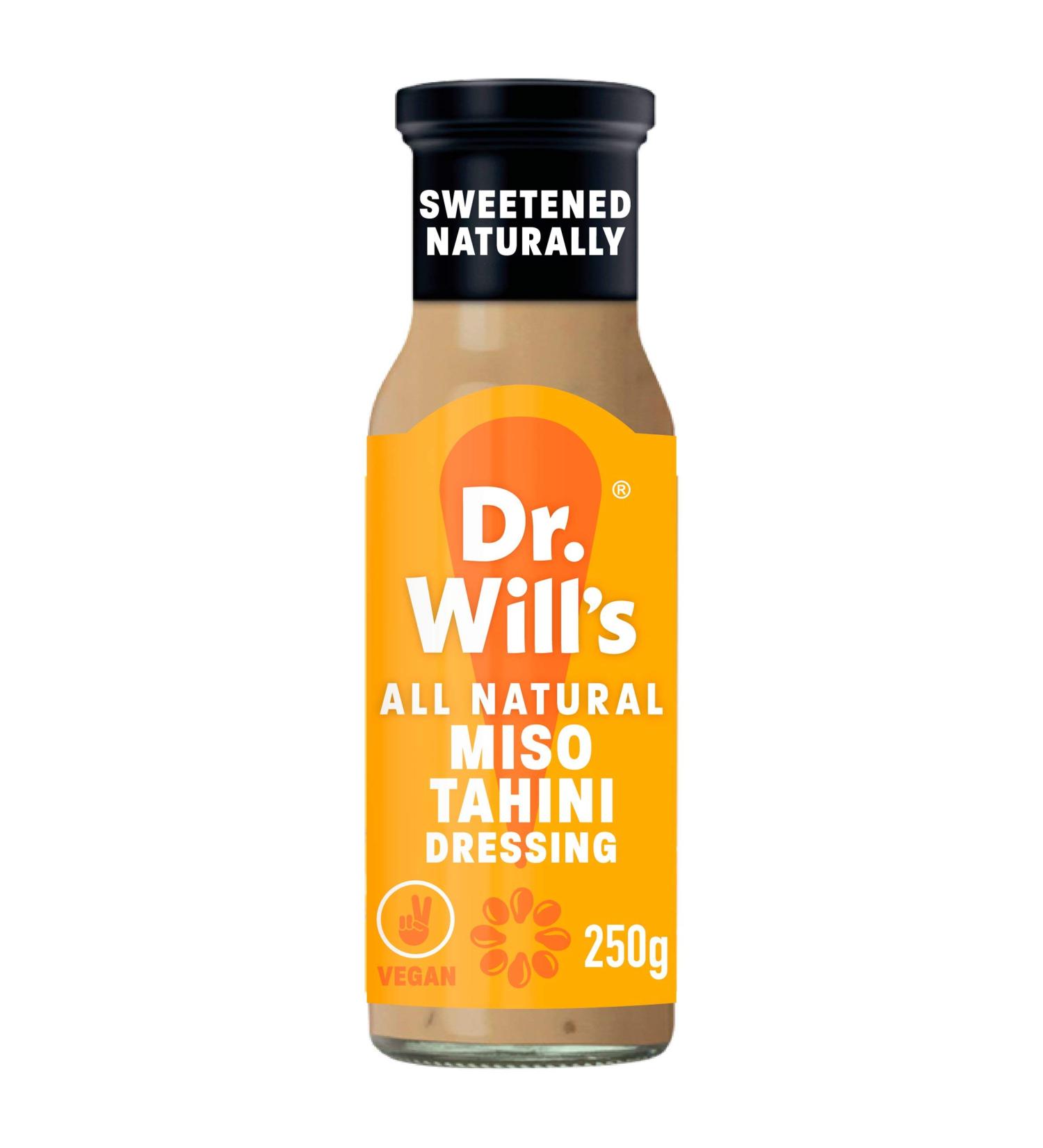 Dr Wills Miso Tahini Dressing & Dip Sauce 250 g