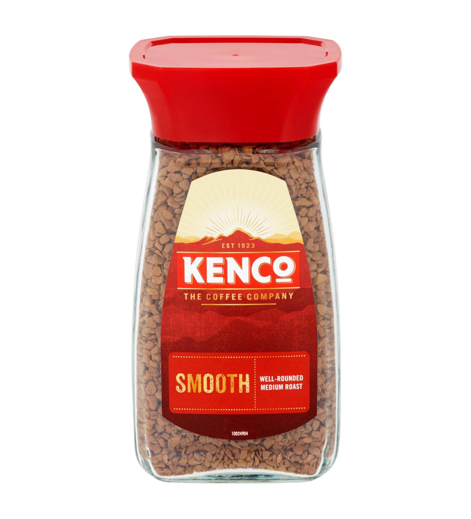 Kenco Smooth Instant Coffee WIGIG 100g Coffee 100 g (Pack of 1)