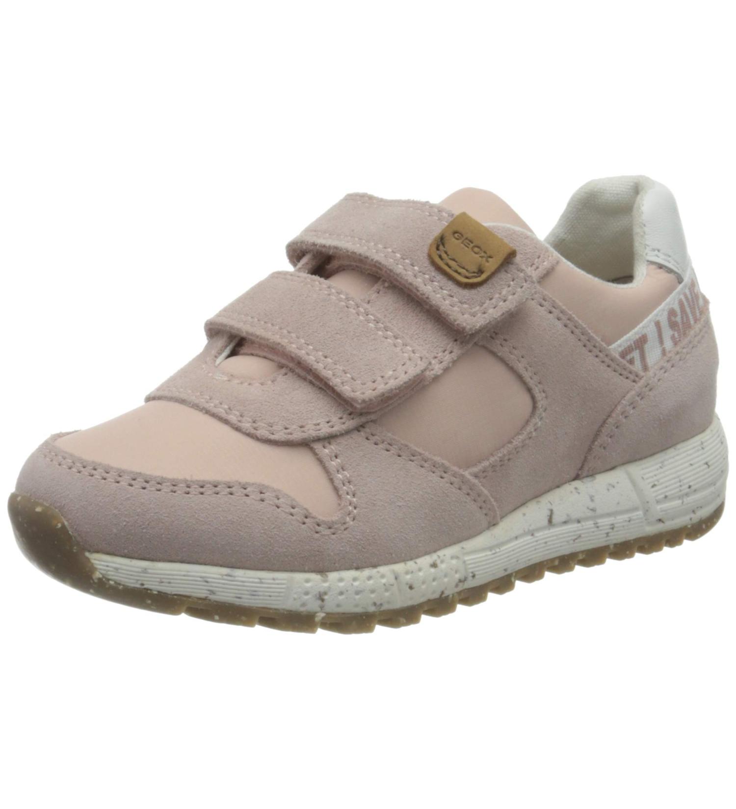 Geox Girl's B Alben C Sneakers 6 UK - Light Rose - Stylish and Comfortable - Buy Online on GoSupps.com
