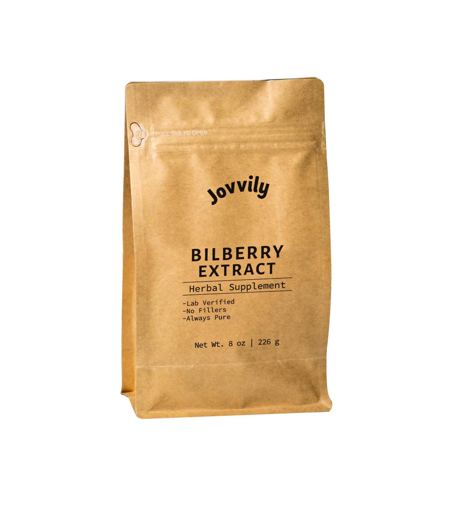 Bilberry Extract Powder - 8 oz - Herbal Supplement - Always Pure - No Fillers 8 Ounce (Pack of 1) - Buy Online on GoSupps.com
