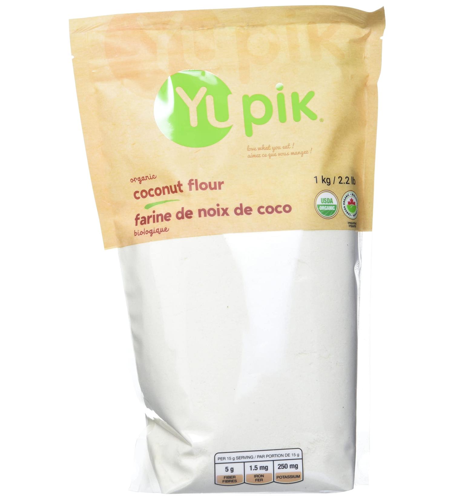 Yupik Organic Coconut Flour (powder Meal) 1kg 6 Count 1 kg (Pack of 6) - Buy Online on GoSupps.com