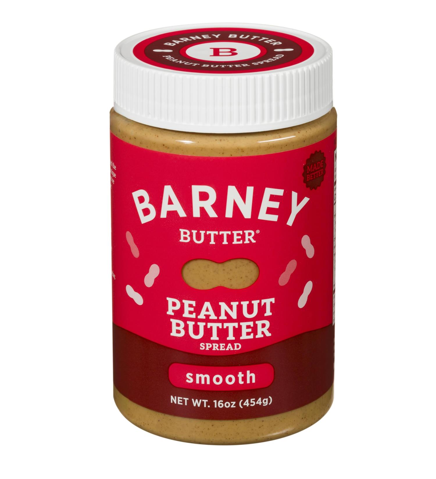 Barney Butter Beurre de cacahu te lisse 473 ml naturel sans agitation sans OGM sans gluten c to v g talien Lisse 16 g (Lot de 1) - Buy Online on GoSupps.com