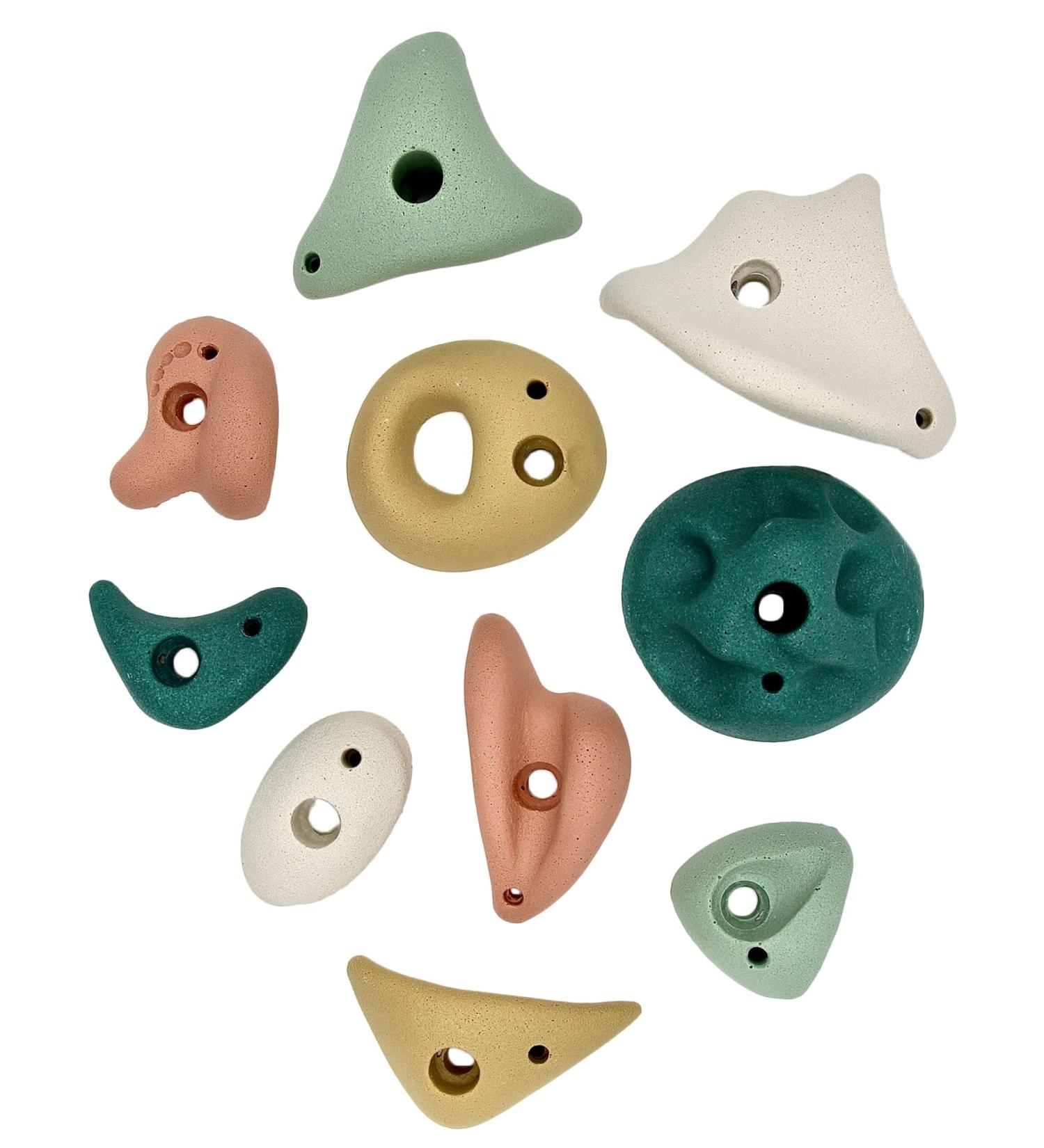 Premium Rock Climbing Holds for Kids by Everett & Avery Co. - Indoor Wall for Children - Easy Installation Indoor Climbing Wall - Buy Online on GoSupps.com