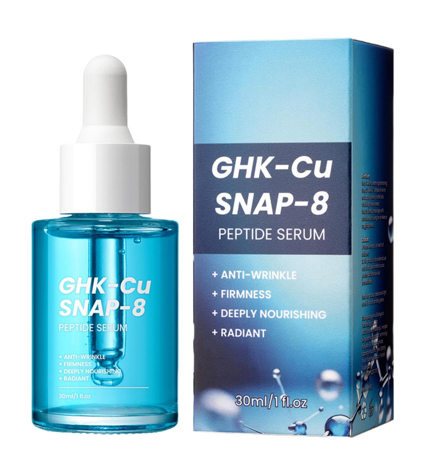  Dgayaeic GHK - Peptide Facial Moisturizer Deeply Nourishing Formula 30ml Firming Fast-Absorbing Facial Moisturizer Helps Improve the Appearance of Firmness - Buy Online on GoSupps.com