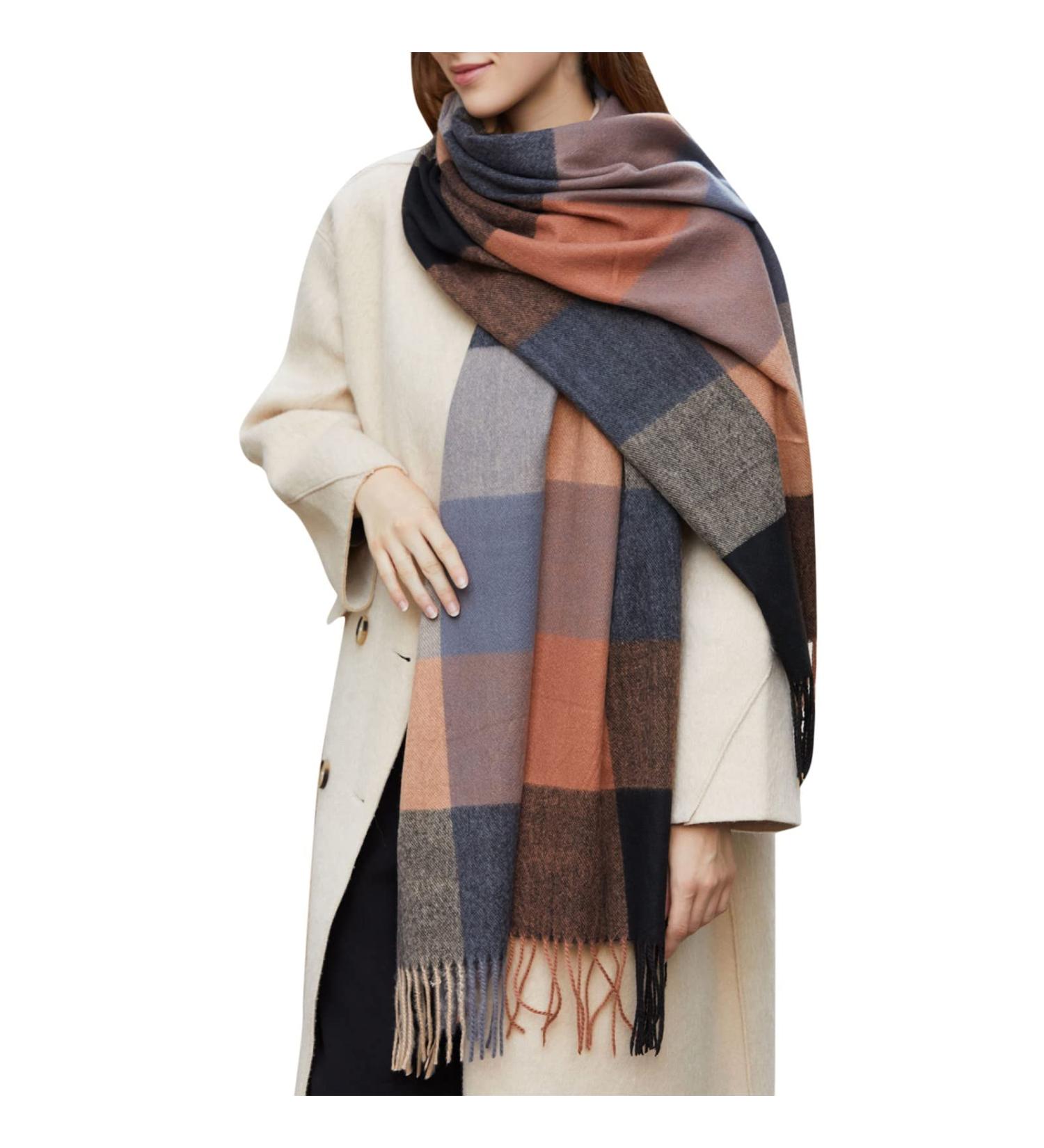 Buy Ladies Cotton Triangle Winter Scarf | Vintage Printed Neckerchief for Autumn | One Size Fits All - Buy Online on GoSupps.com