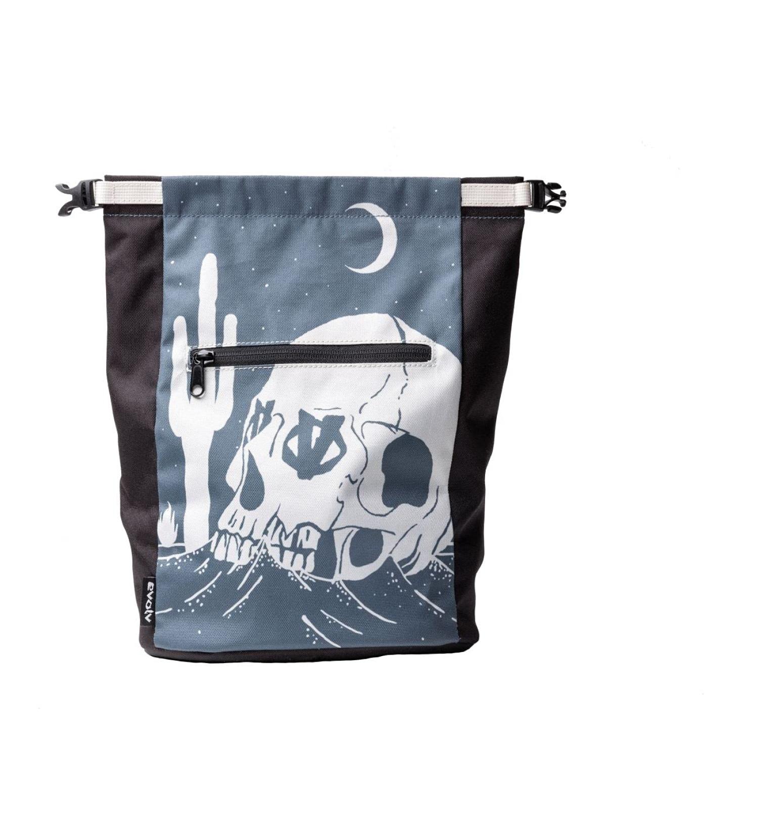 Evolv Chalk Bucket Skull - Premium Climbing Chalk Bag for Enhanced Grip - Buy Online on GoSupps.com