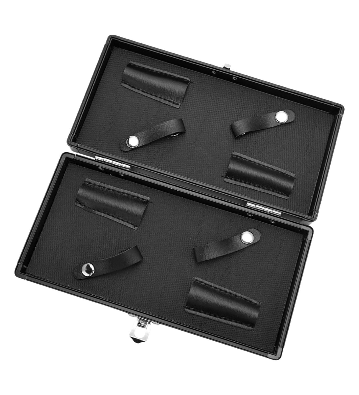 Sac ciseaux cheveux organisateurs de ciseaux cheveux bo te de rangement en cuir PU pour coiffeur - Buy Online on GoSupps.com