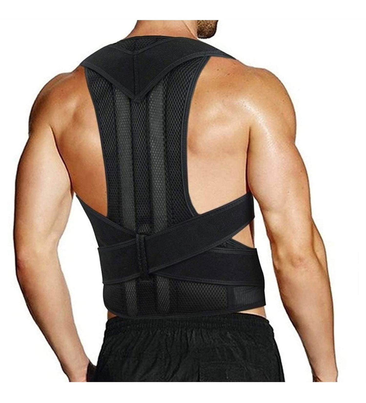 Back Support Belts Posture Corrector Back Brace Improves Posture And Provides For Men Women Lower And Upper Back Pain Relief For Neck Back Shoulder Posture Brace Corrector (Size : 5XL) - Buy Online on GoSupps.com