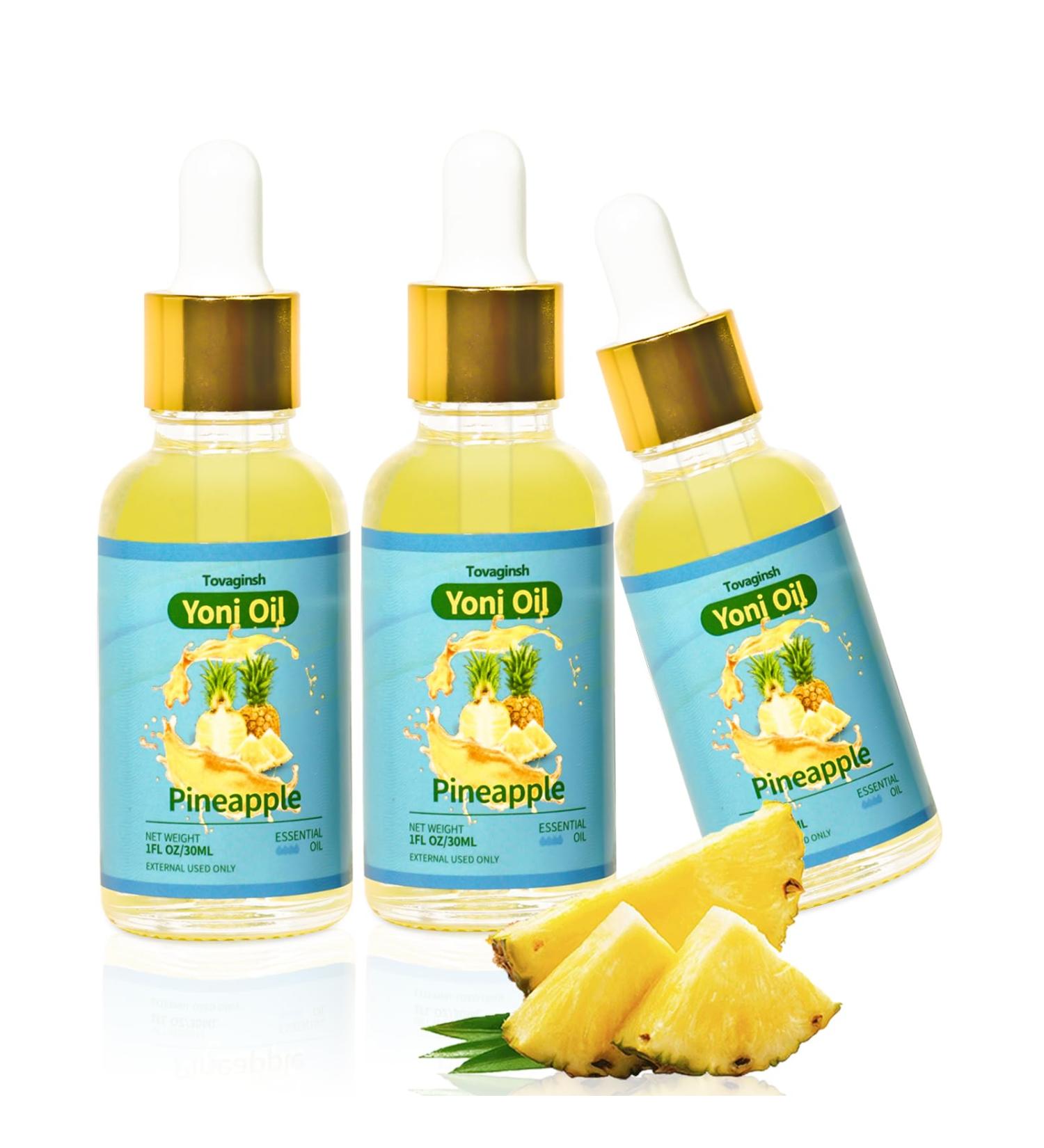 Buy 3-Pack Yoni Oil | PH Balance & Moisturizing Feminine Wash | Intimate Deodorant & Pineapple Perfume Oil for Women - Buy Online on GoSupps.com