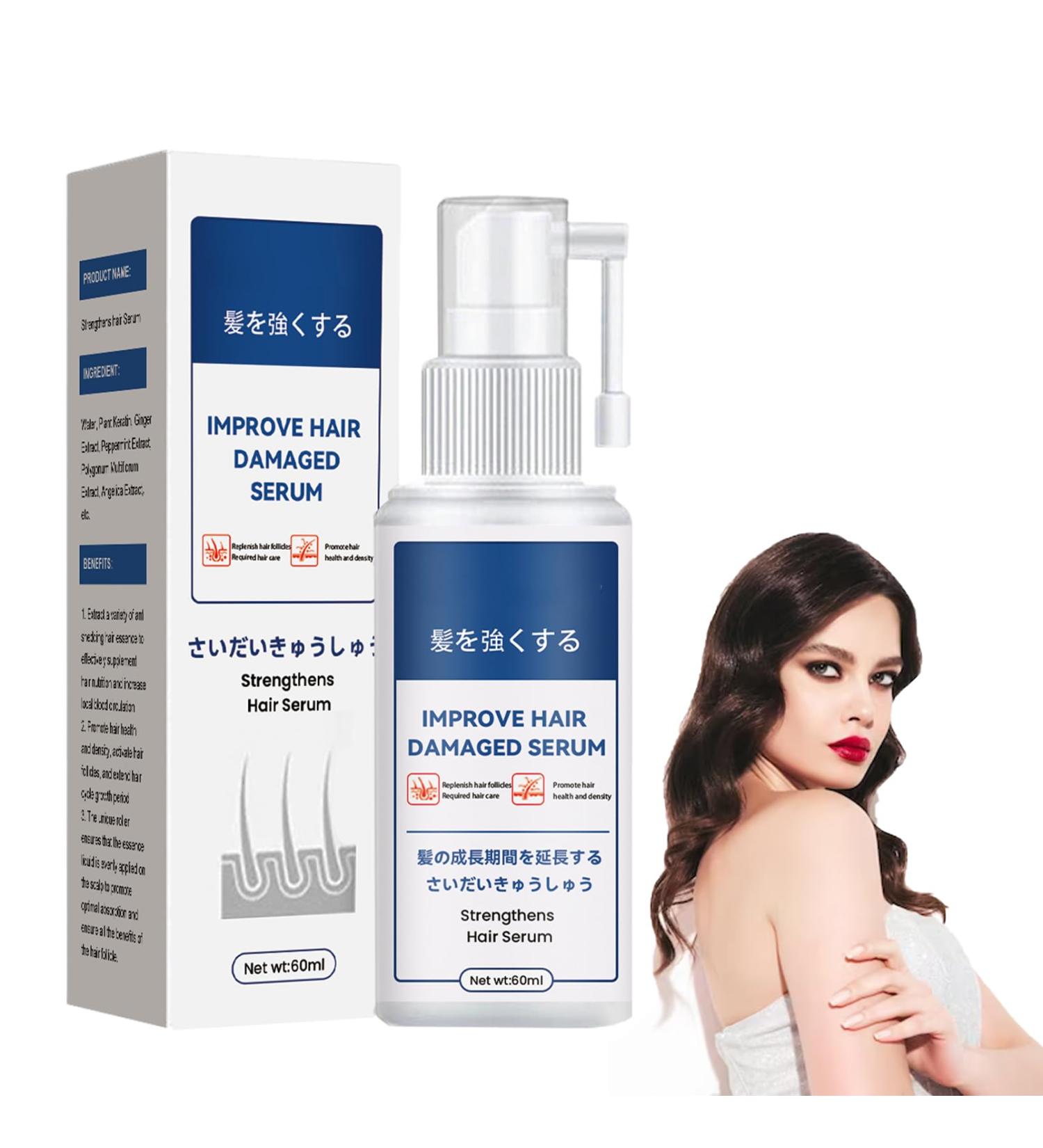 Hair Growth Serum Spray Thinned Hair Liquid Grow Hair Natural Hair Density Essential Oil Hair Growth Oil for Hair Rapid Growth and Thickening Trengthen Hair Roots Gifts for Men and Women - Buy Online on GoSupps.com