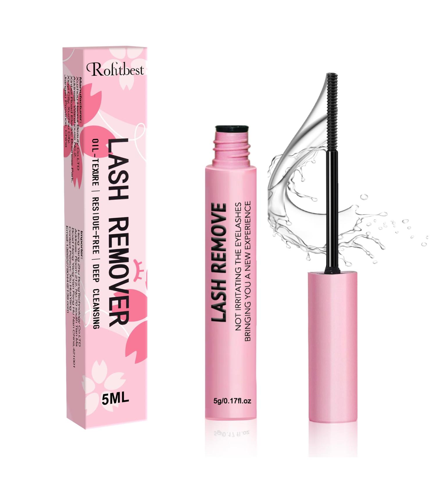 Rofitbest Lash Remover Cluster Lash Glue Remover Eyelash Remover for Cluster Lashes Lash Adhesive Remover Lash Glue Remover Mascara Wand Glue Remover (Eyelash Remover 5g) 5g Eyelash Remover - Buy Online on GoSupps.com