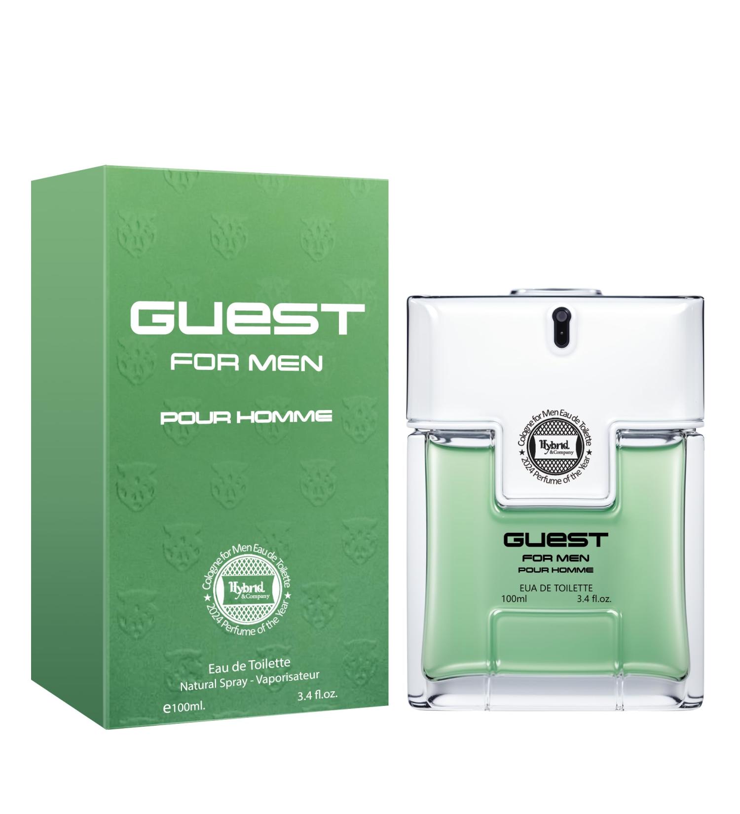 Hybrid & Company Guest For Men Pour Homme Eau De Toilette Vaporisateur Natural Spray 3.4 Fl Oz GUEST FOR MEN 3.4 Fl Oz (Pack of 1) - Buy Online on GoSupps.com