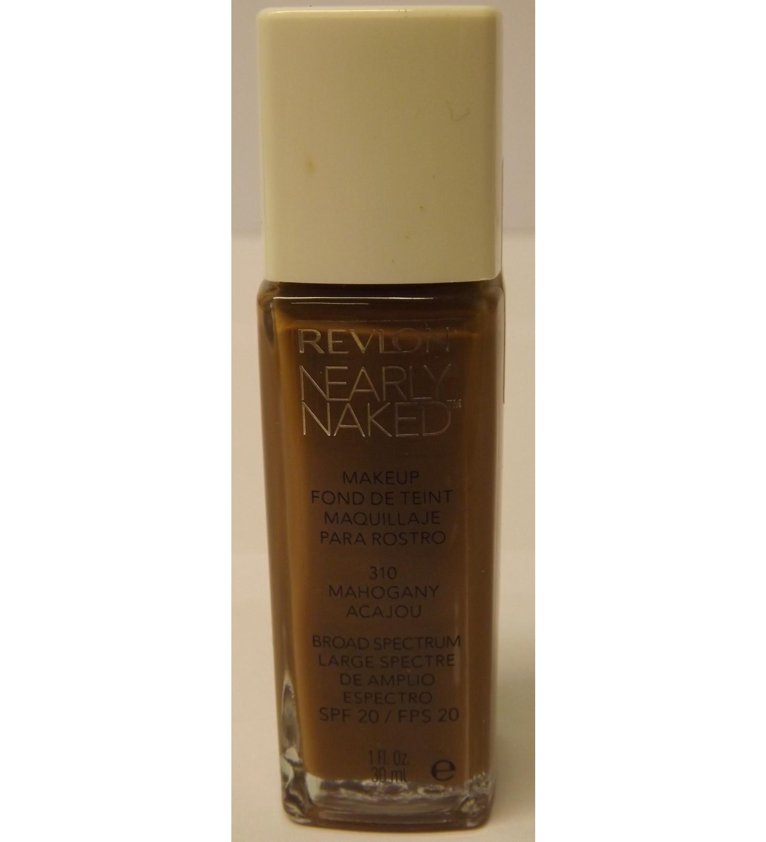 Revlon Nearly Naked Foundation (Mahogany)