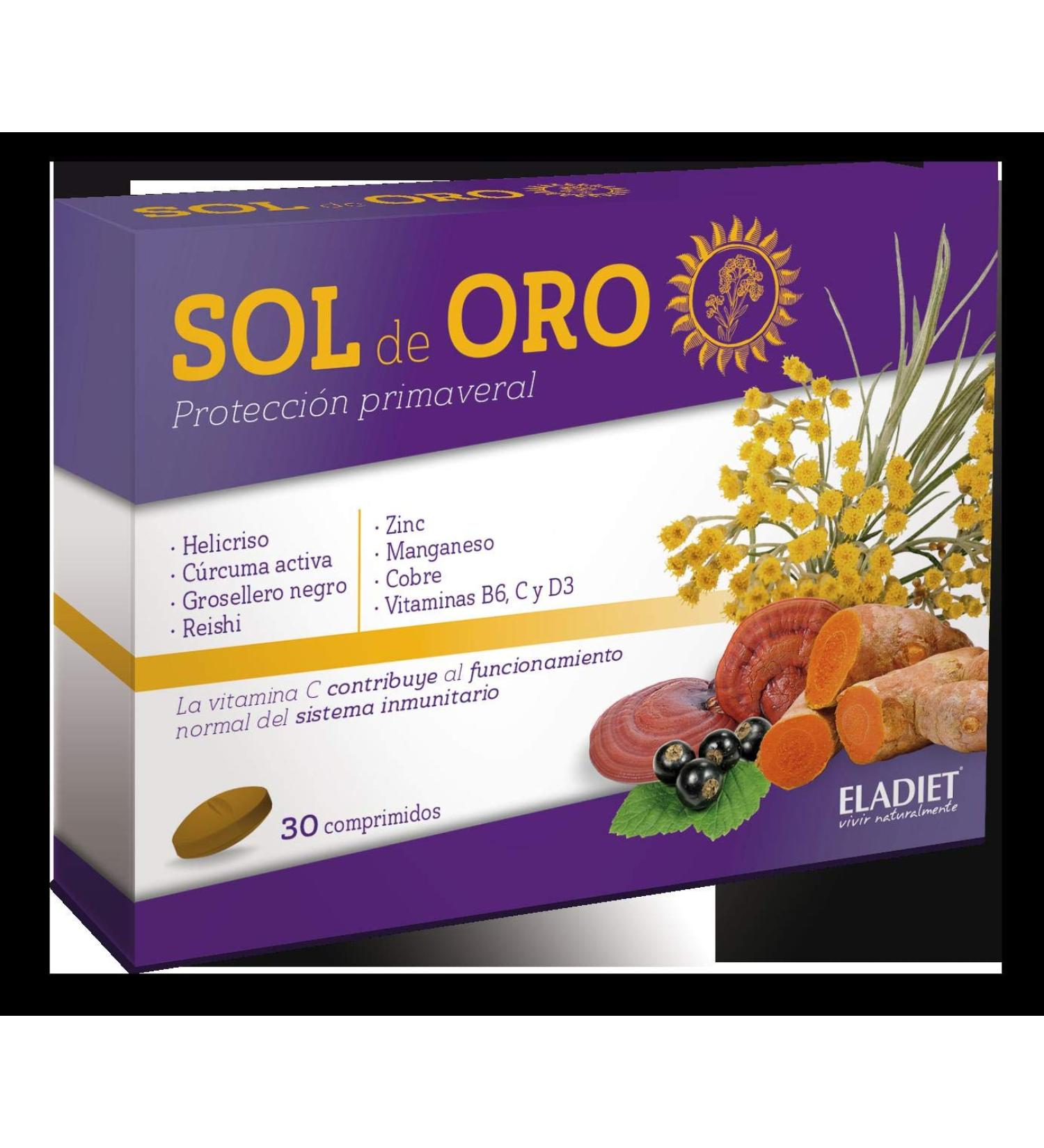 Eladiet Eladiet Sol D'Or 30 Tablets - 30 Units - 60 g