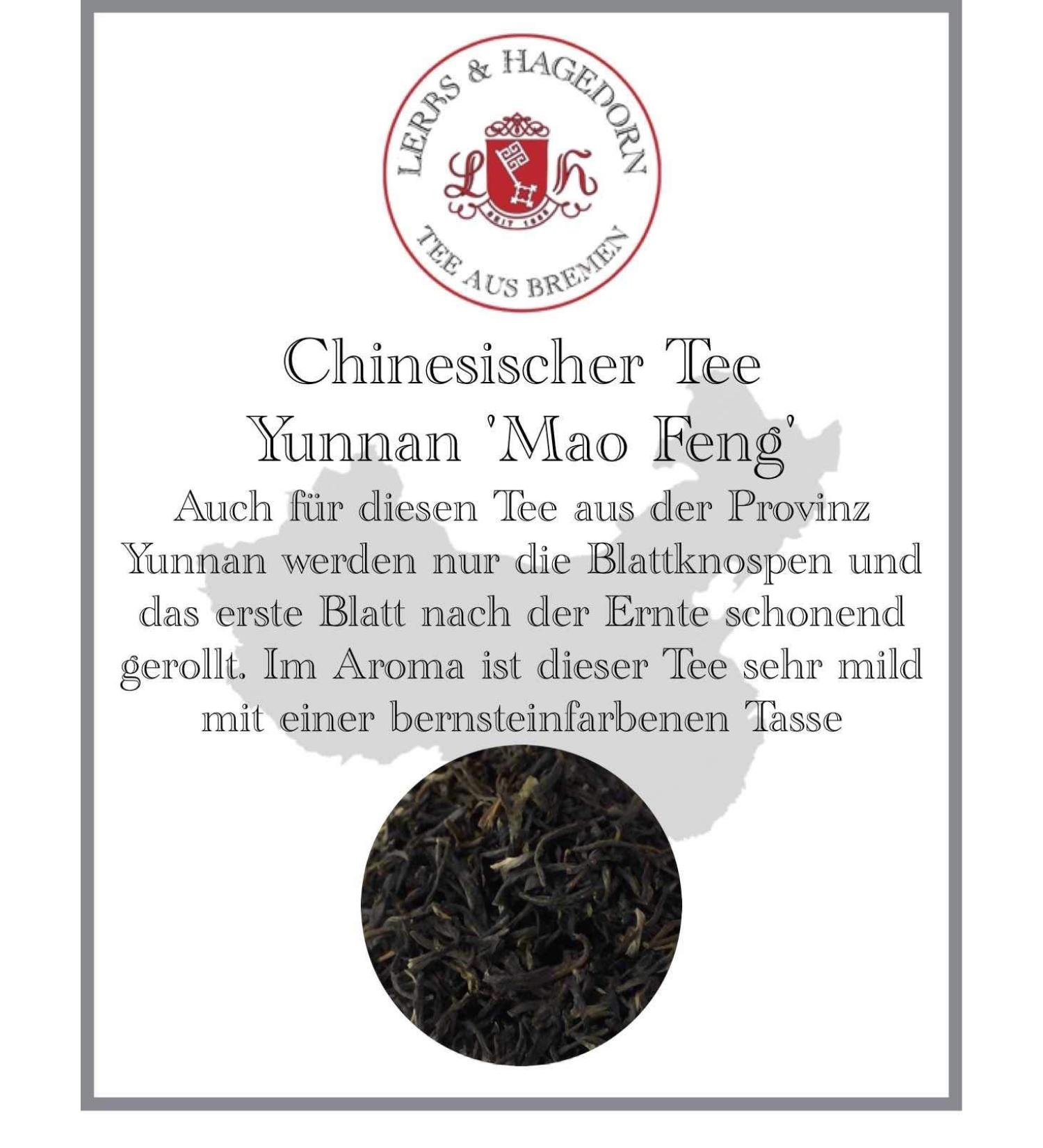Lerbs & Hagedorn Black-Line Yunnan 'Mao Feng' 250 g
