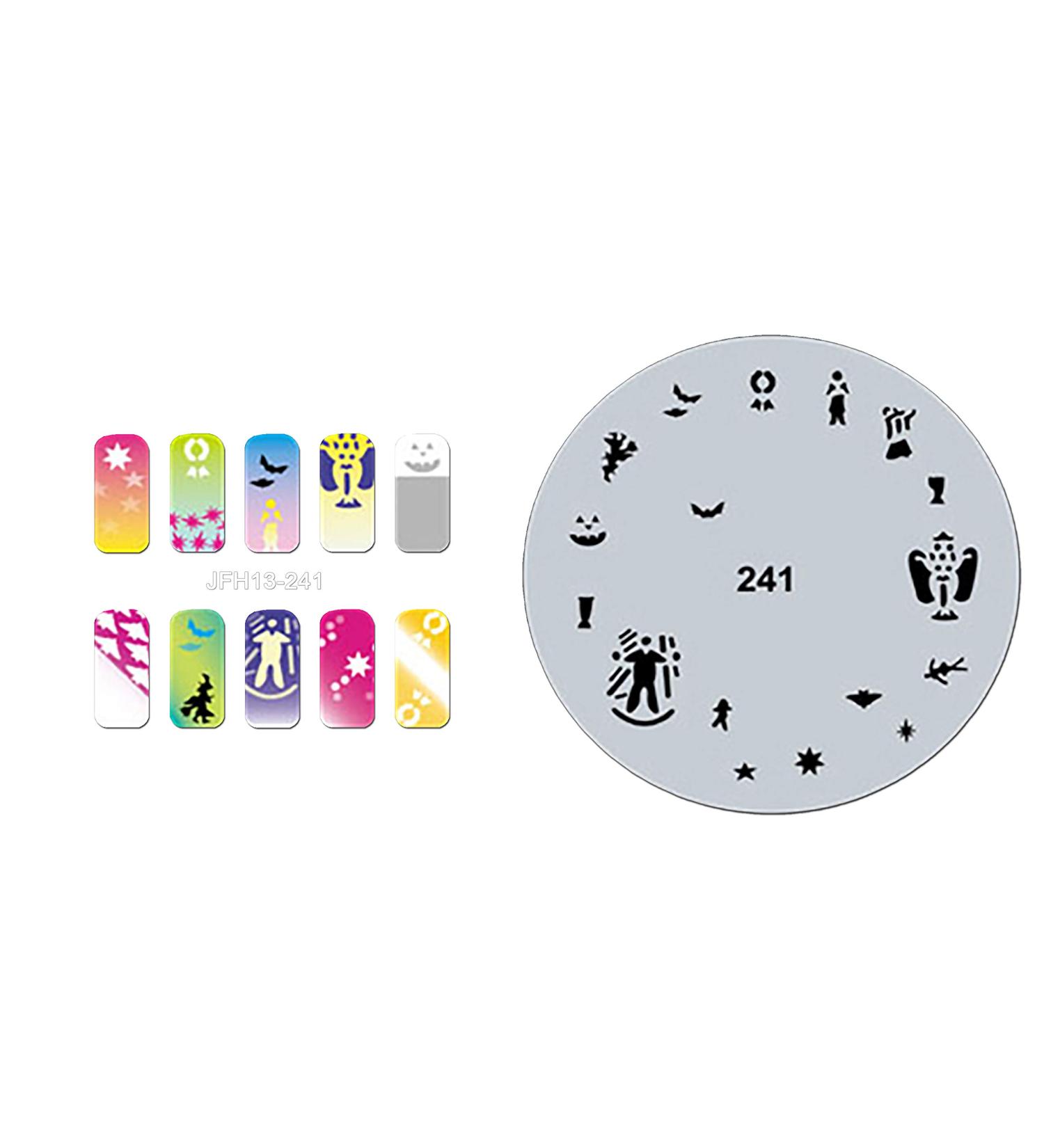 Fingernail stencil (airbrush nail art) Fengda JFH13-241