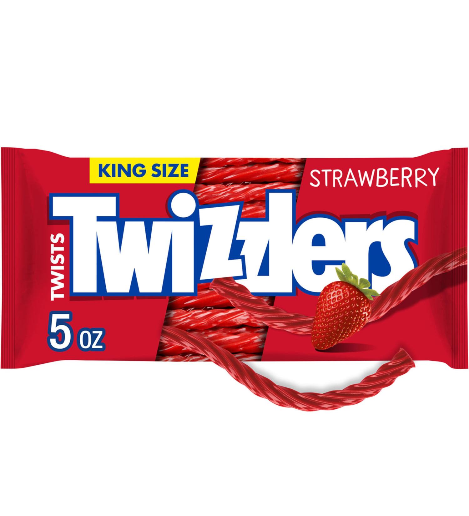 TWIZZLERS Licorice Candy| Strawberry| 5 Ounce - Buy Online on GoSupps.com