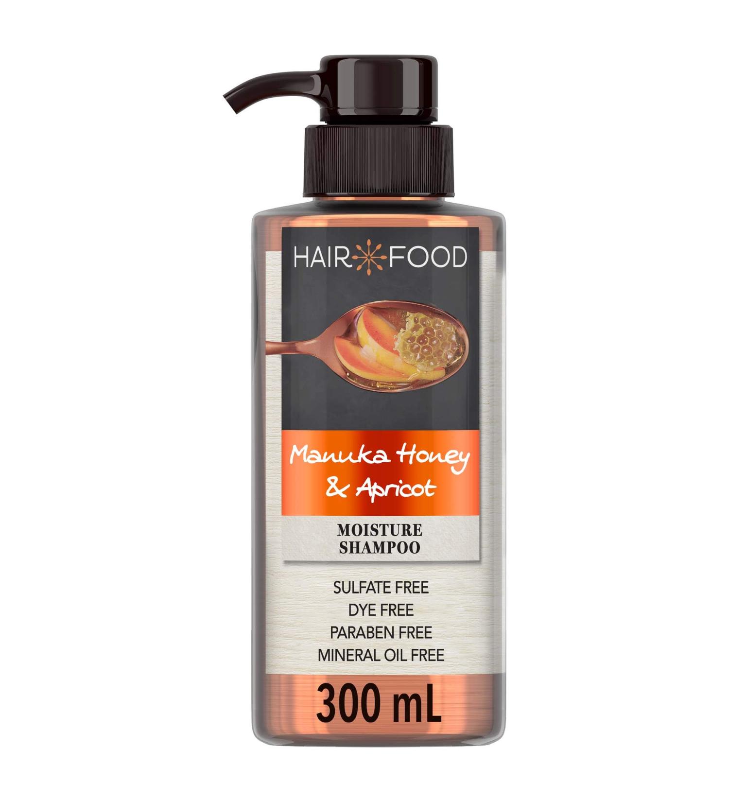 Manuka Honey & Apricot Hair Food Shampoo - 10.1 oz - Buy Online on GoSupps.com