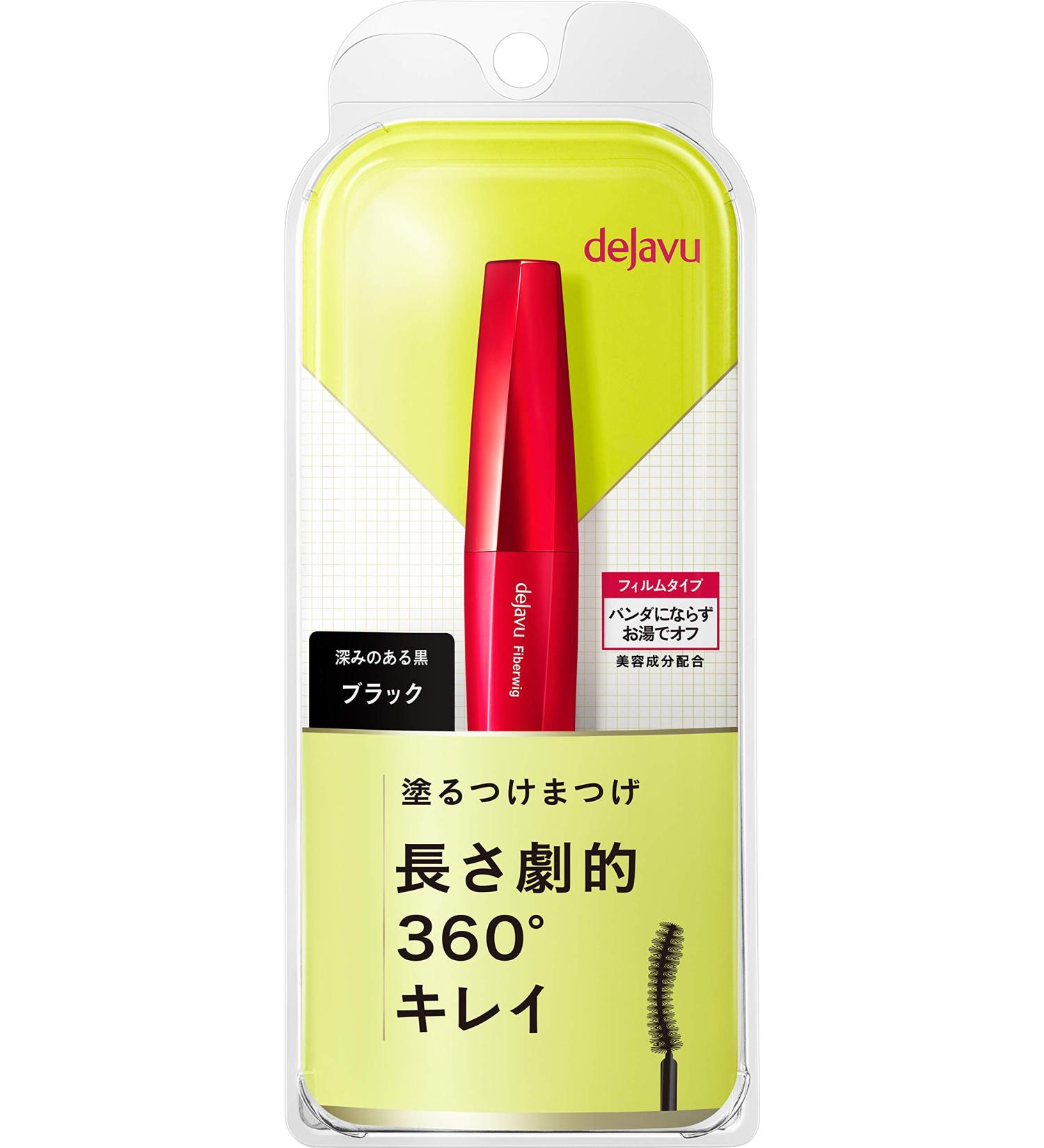 Dejavu Fiber Wig Ultra Long Mascara E1 Black - Lengthening Mascara for Dramatic Lashes - Buy Online on GoSupps.com