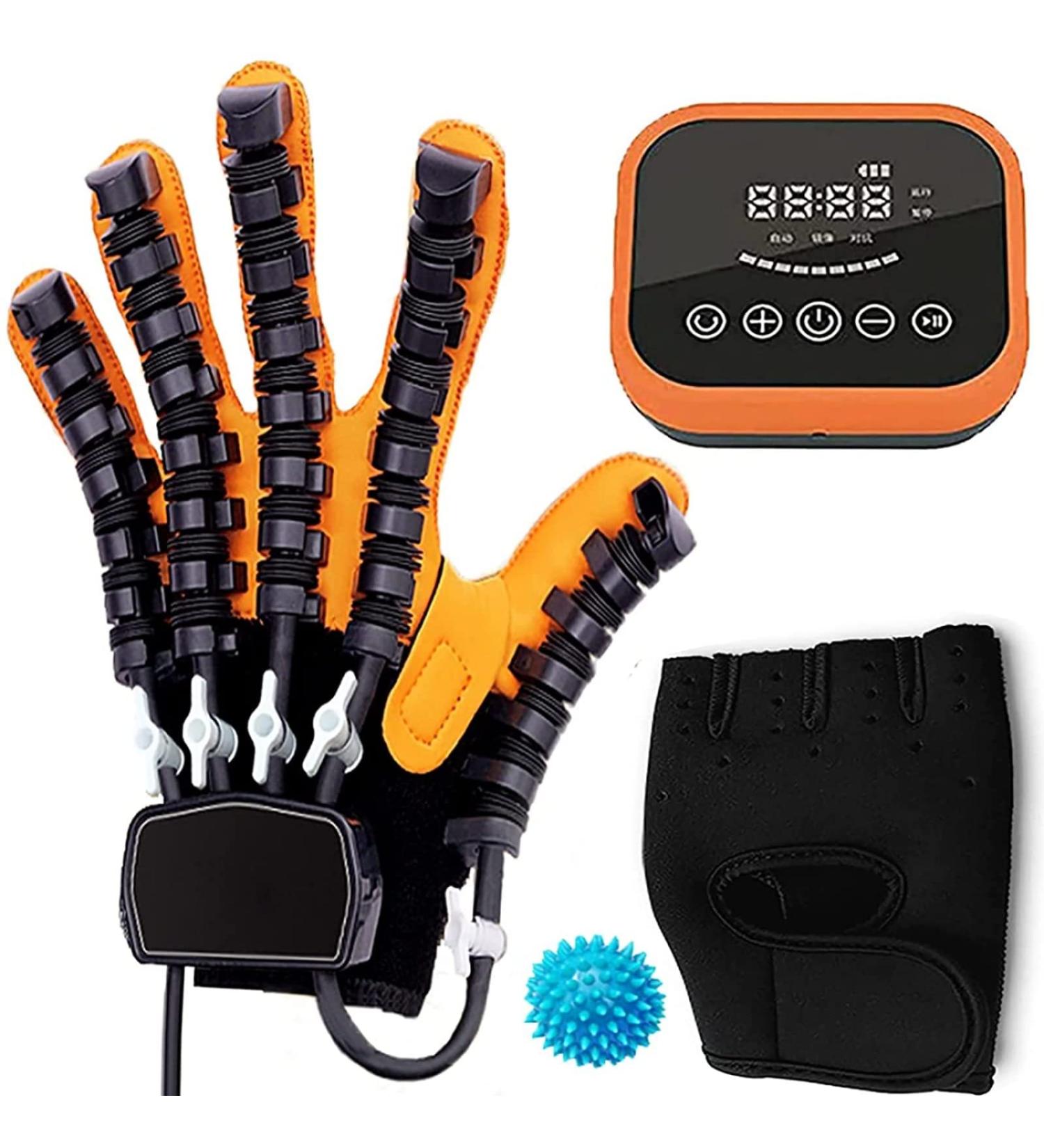 Robot Glove Hand Training Rehabilitation Finger Straightening Brace Guard for Stroke Hemiplegia Hand Function Recovery - Buy Online on GoSupps.com