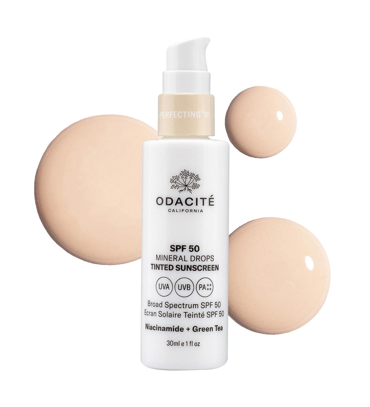 SPF 50 Flex-Perfecting Tinted Mineral Drops Sunscreen - 1 Fl Oz Shade 01 | Broad Spectrum Protection - Ships Worldwide - Buy Online on GoSupps.com